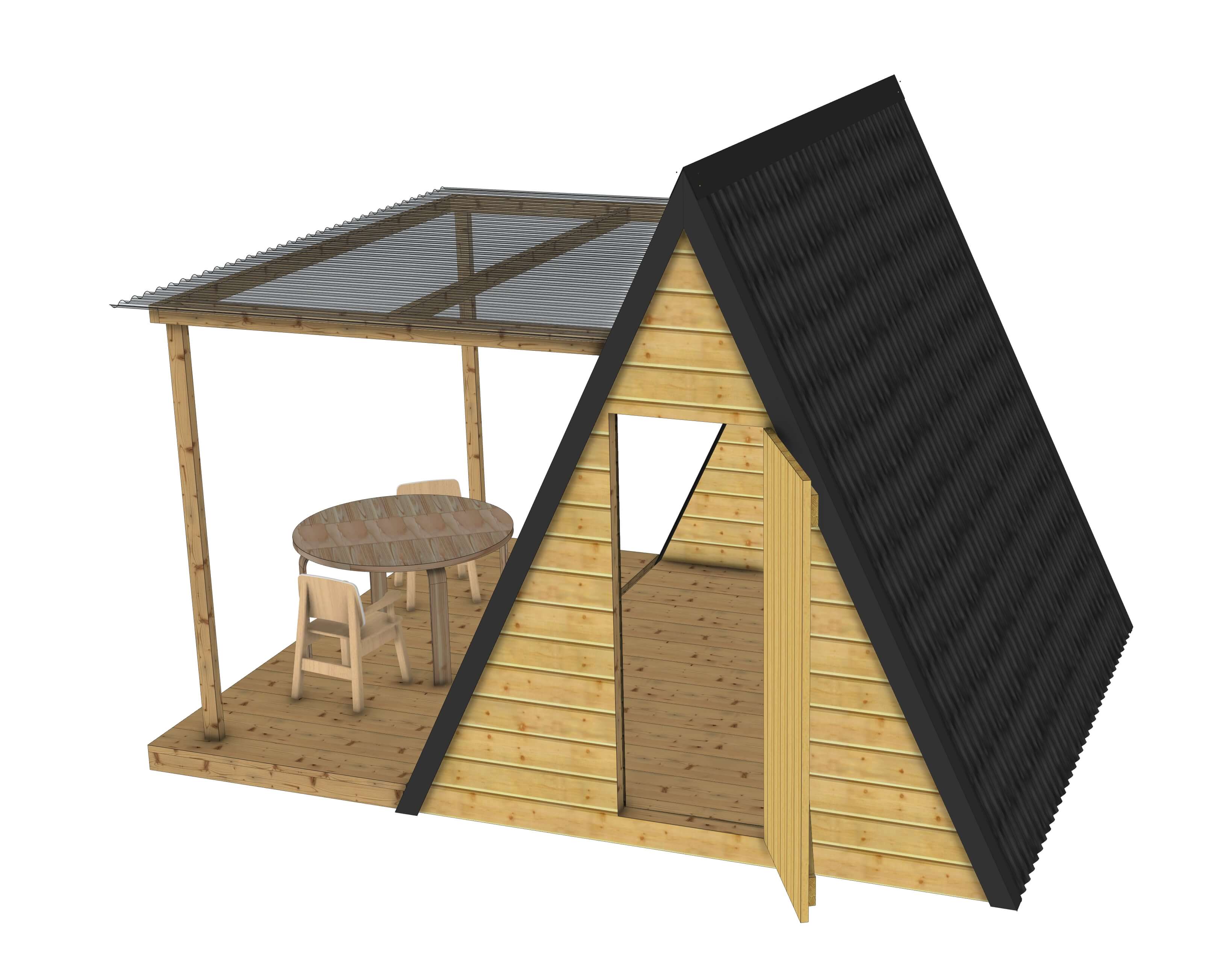 Plan pour cabane d'enfant:La Cab'A