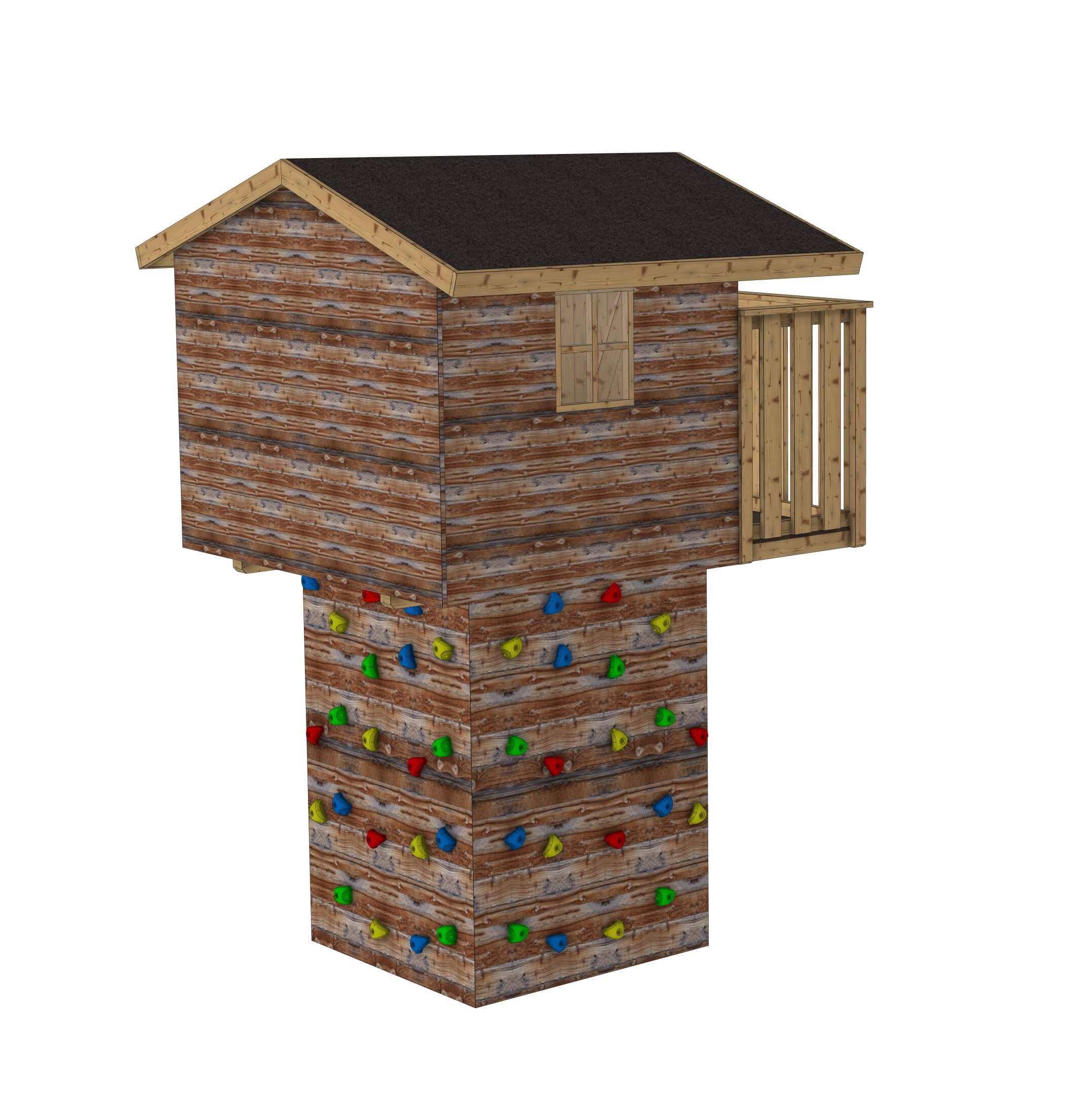 Plan pour cabane d'enfant: Nid'Aventure