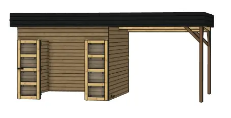 Plan abri de jardin : Le Coin de Jardin