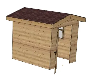 Plan abri de jardin 5m² : L'Essentiel