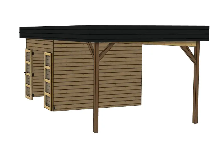 Plan abri de jardin : Le Coin de Jardin