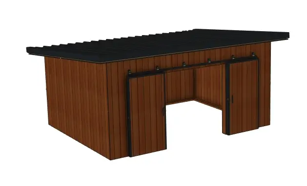 Plan cabane de jardin 20 m² : L'Indispensable