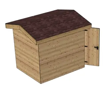 Plan abri de jardin 5m² : L'Essentiel