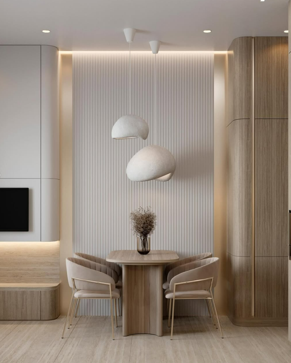 Panneau mural 3D LINEA cannelés fins