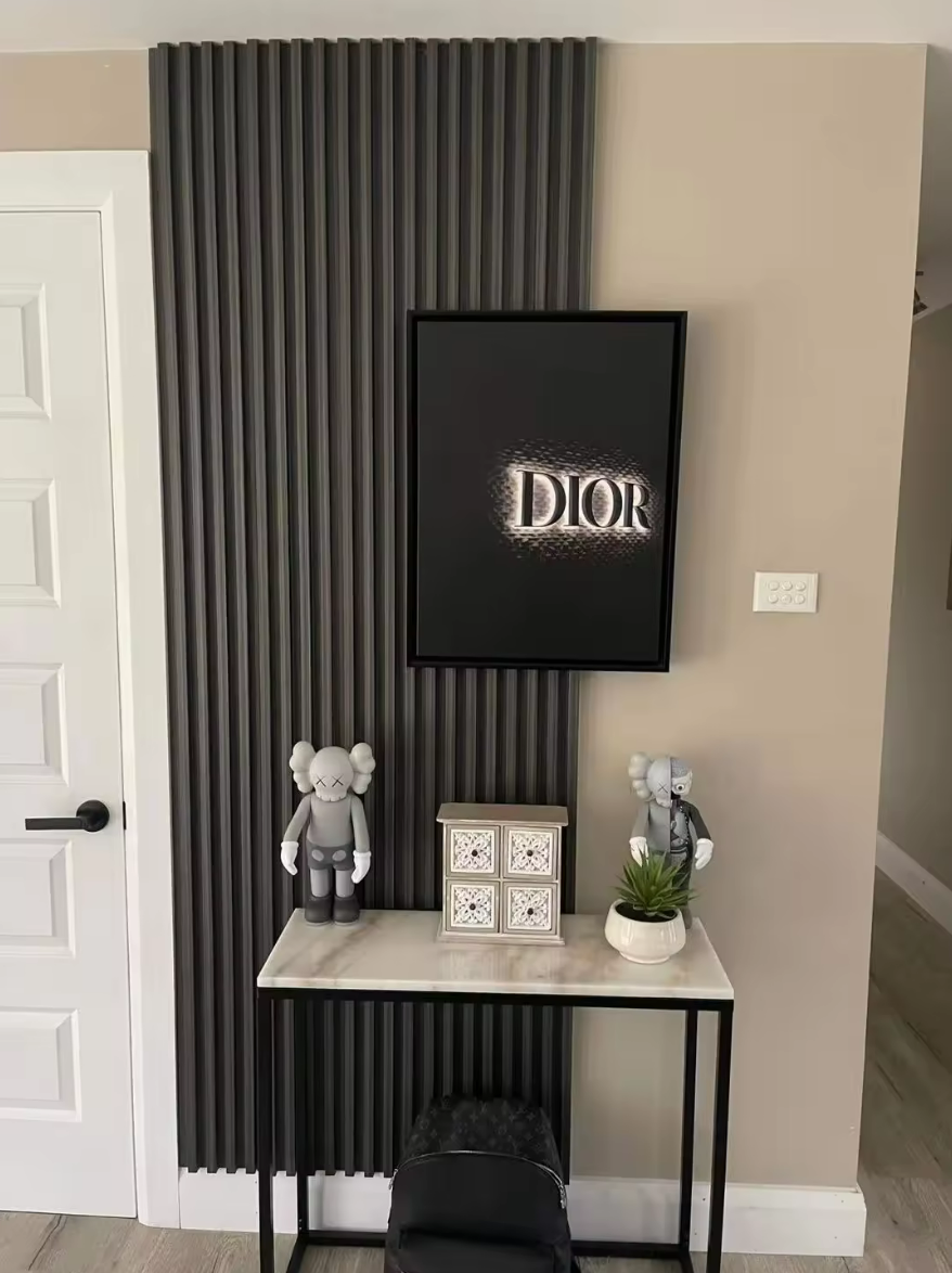 Panneau mural LINEA cannelés 3D