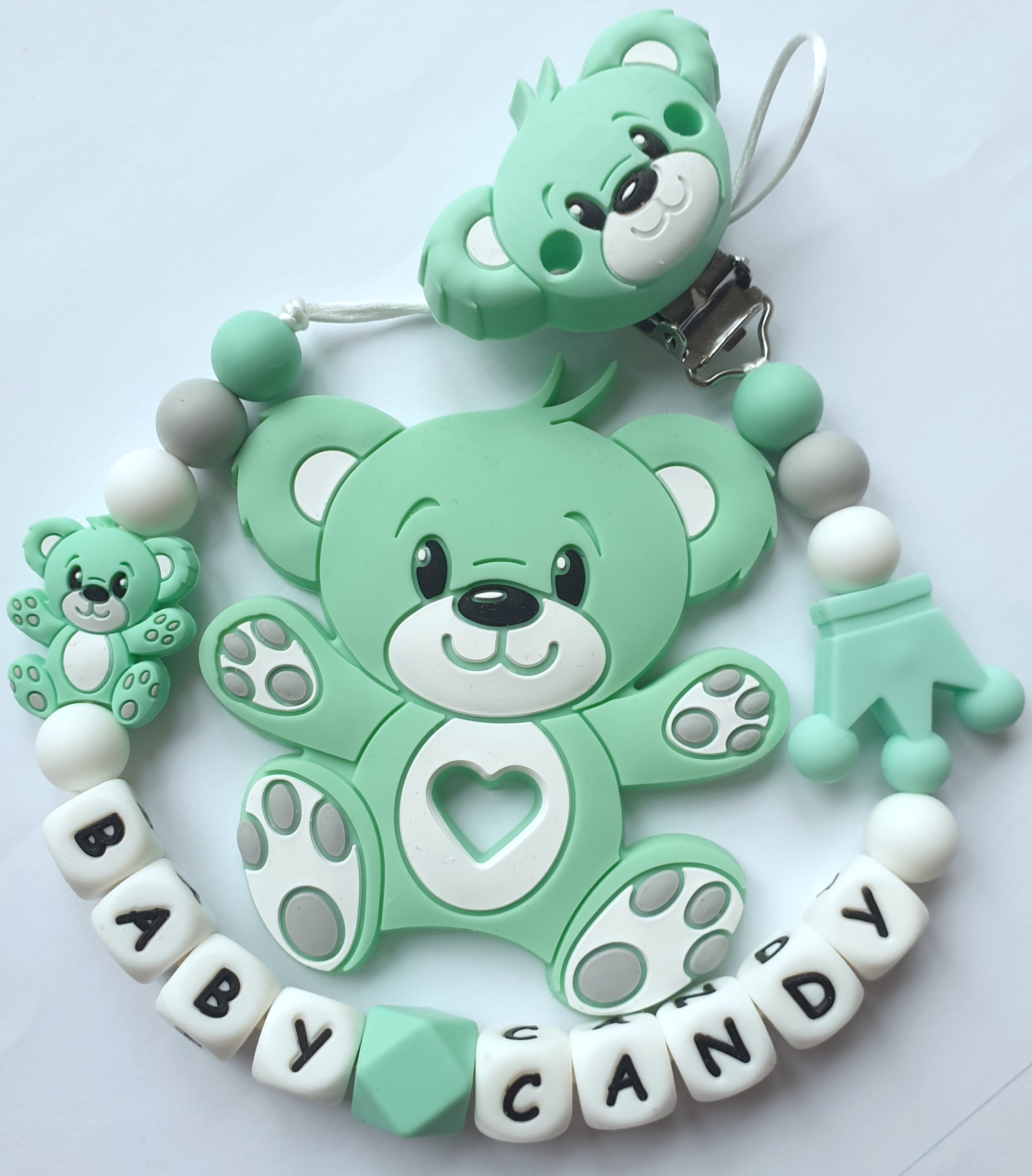 Baby Candy čiulptuko laikiklis ir kramtukas