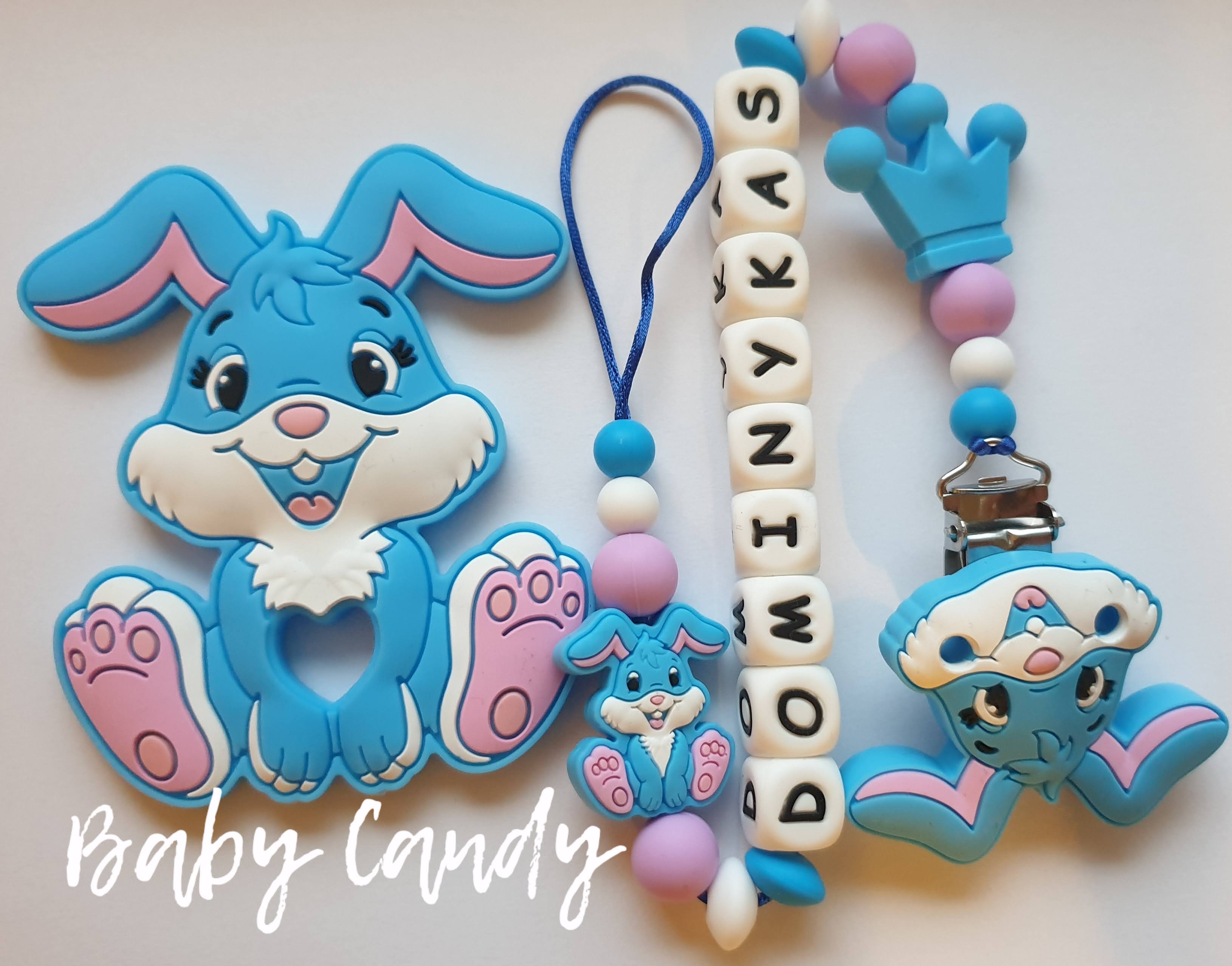 Baby Candy čiulptuko laikiklis ir kramtukas