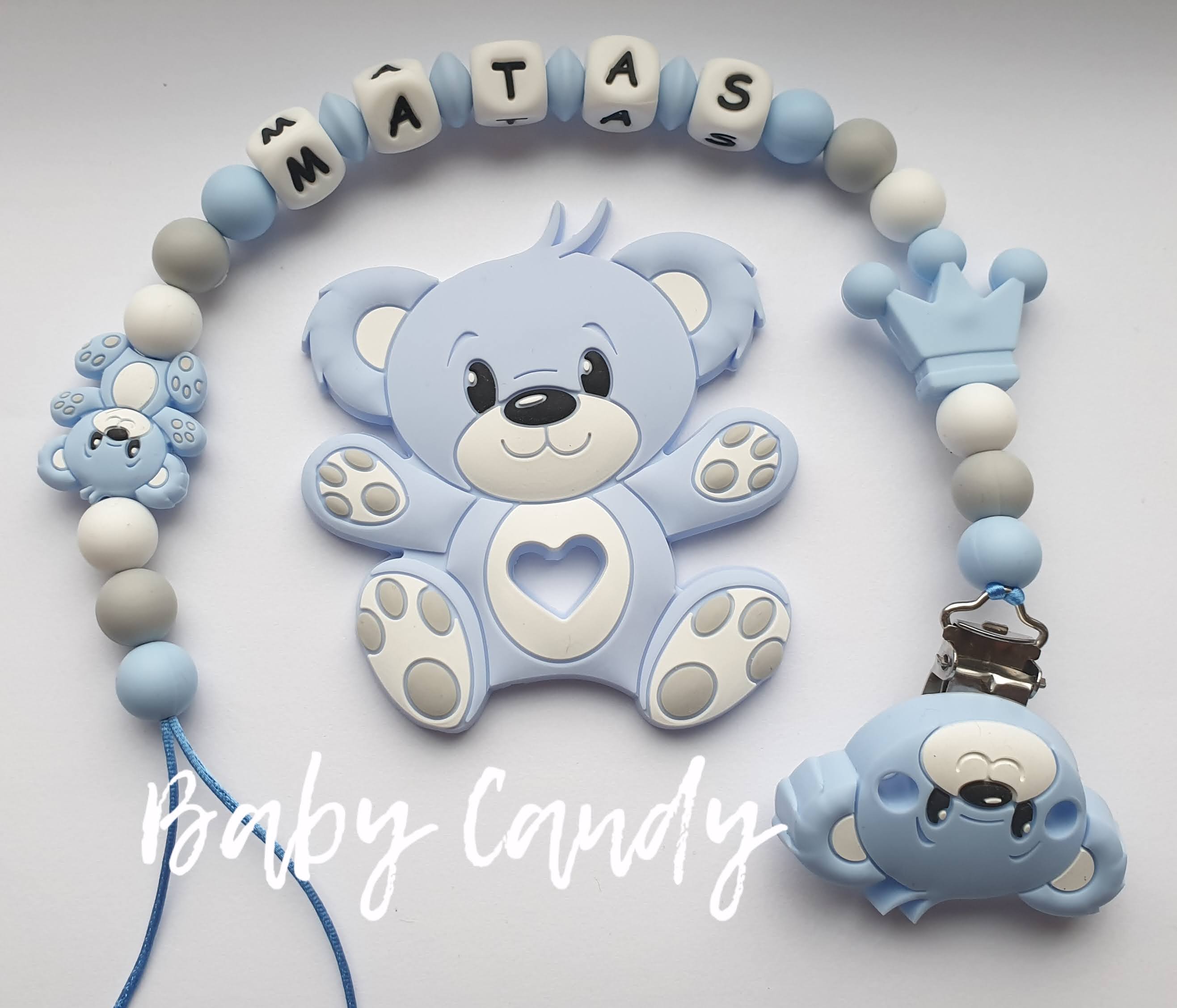 Baby Candy čiulptuko laikiklis ir kramtukas