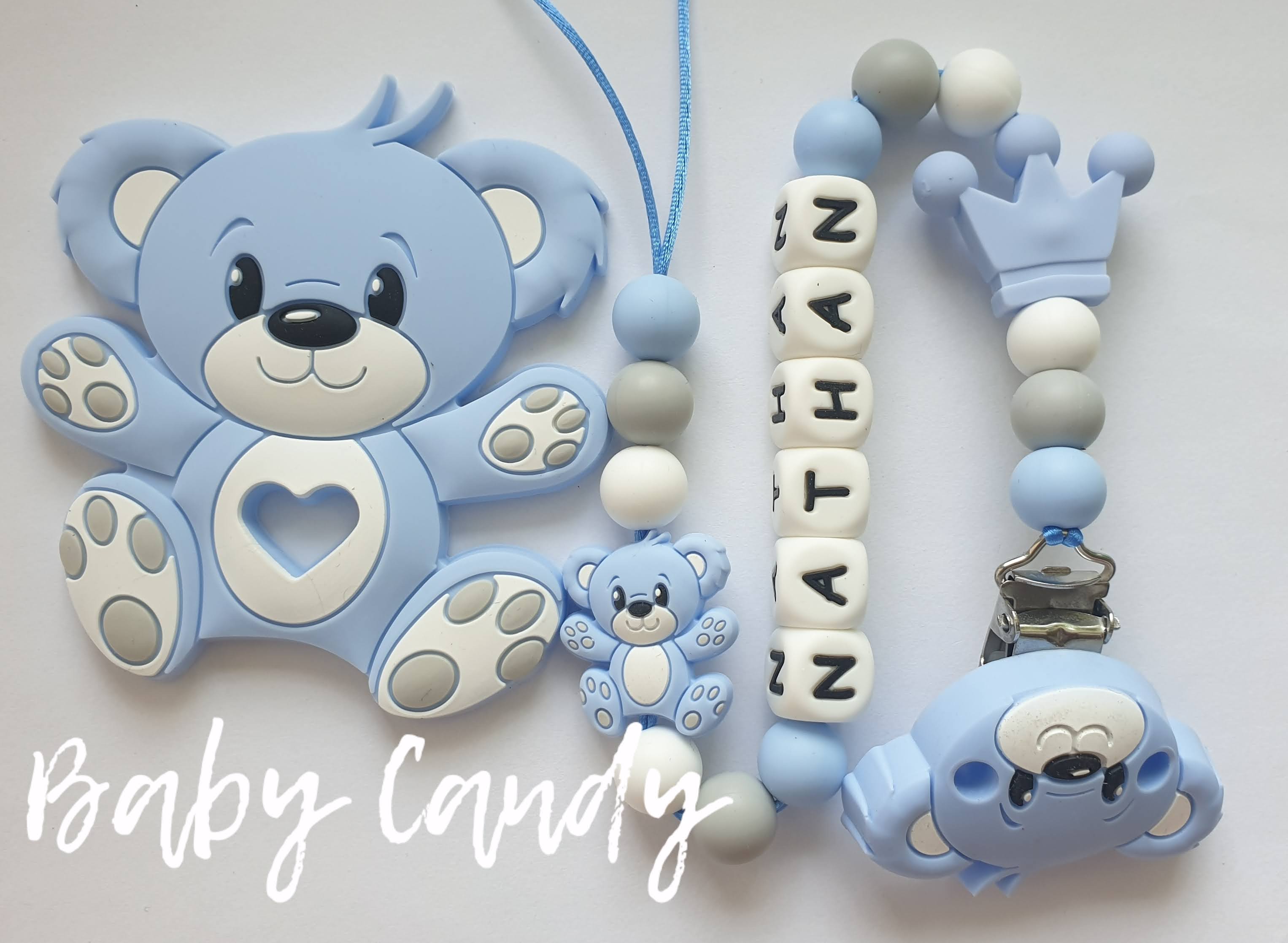 Baby Candy čiulptuko laikiklis ir kramtukas