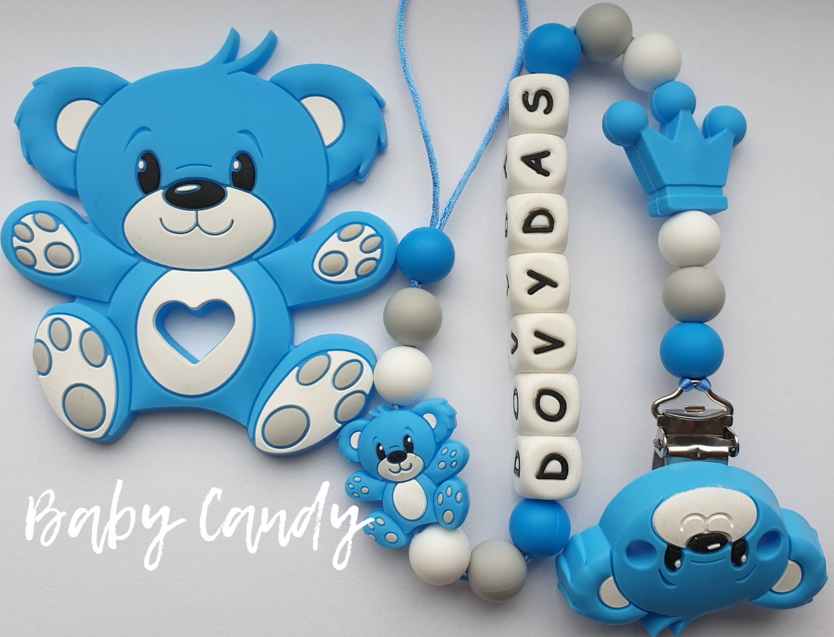 Baby Candy čiulptuko laikiklis ir kramtukas