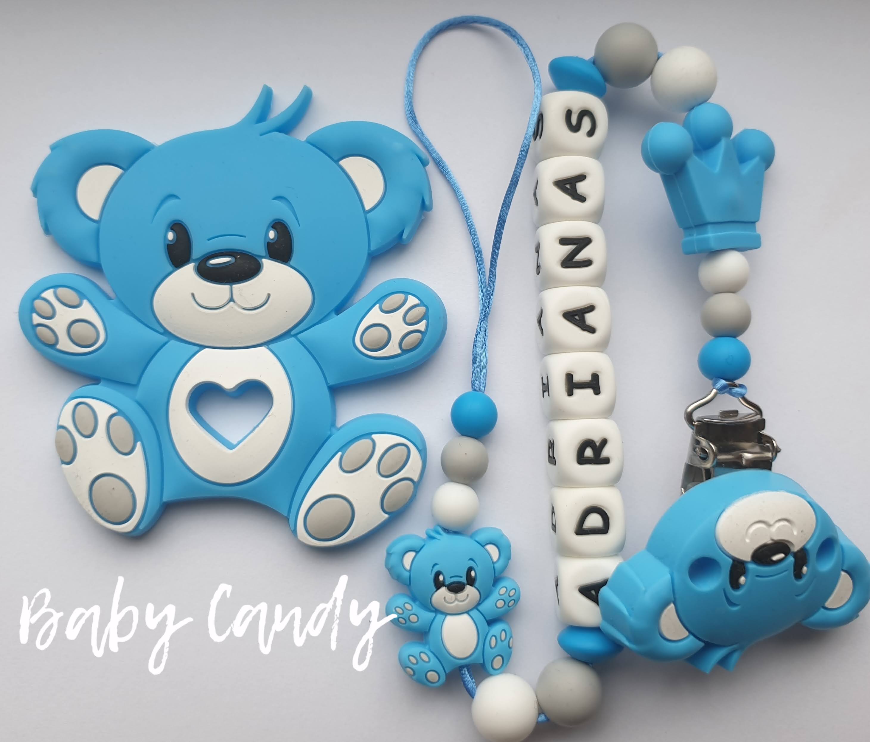 Baby Candy čiulptuko laikiklis ir kramtukas