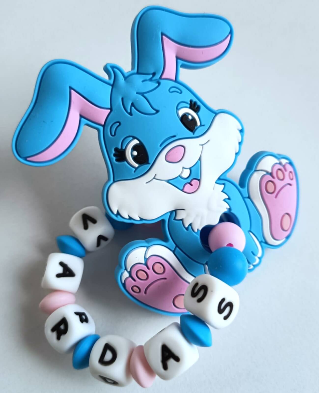 Silikoninis kramtukas su vardo 