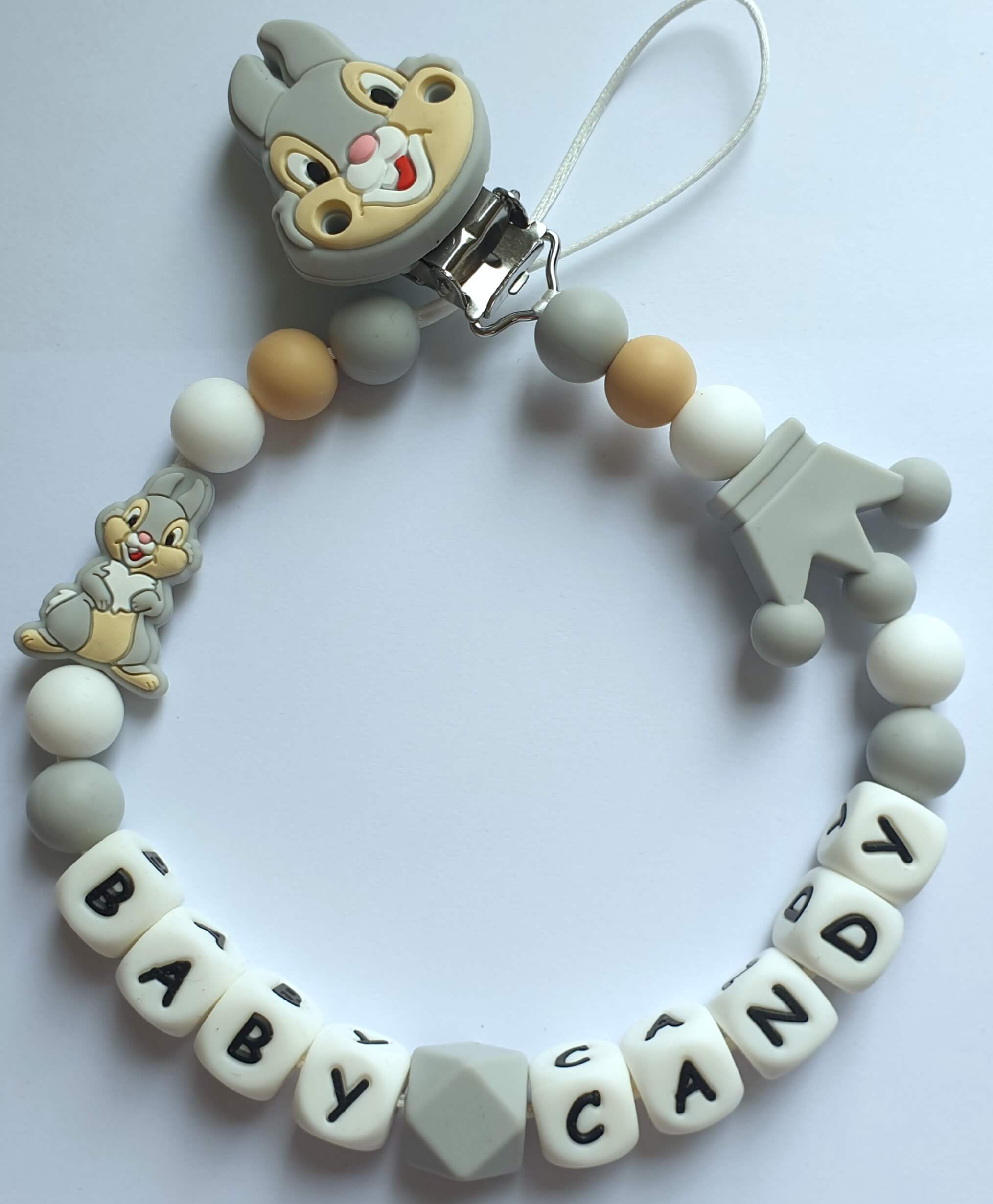 Silikoninis čiulptuko/kramtuko laikiklis