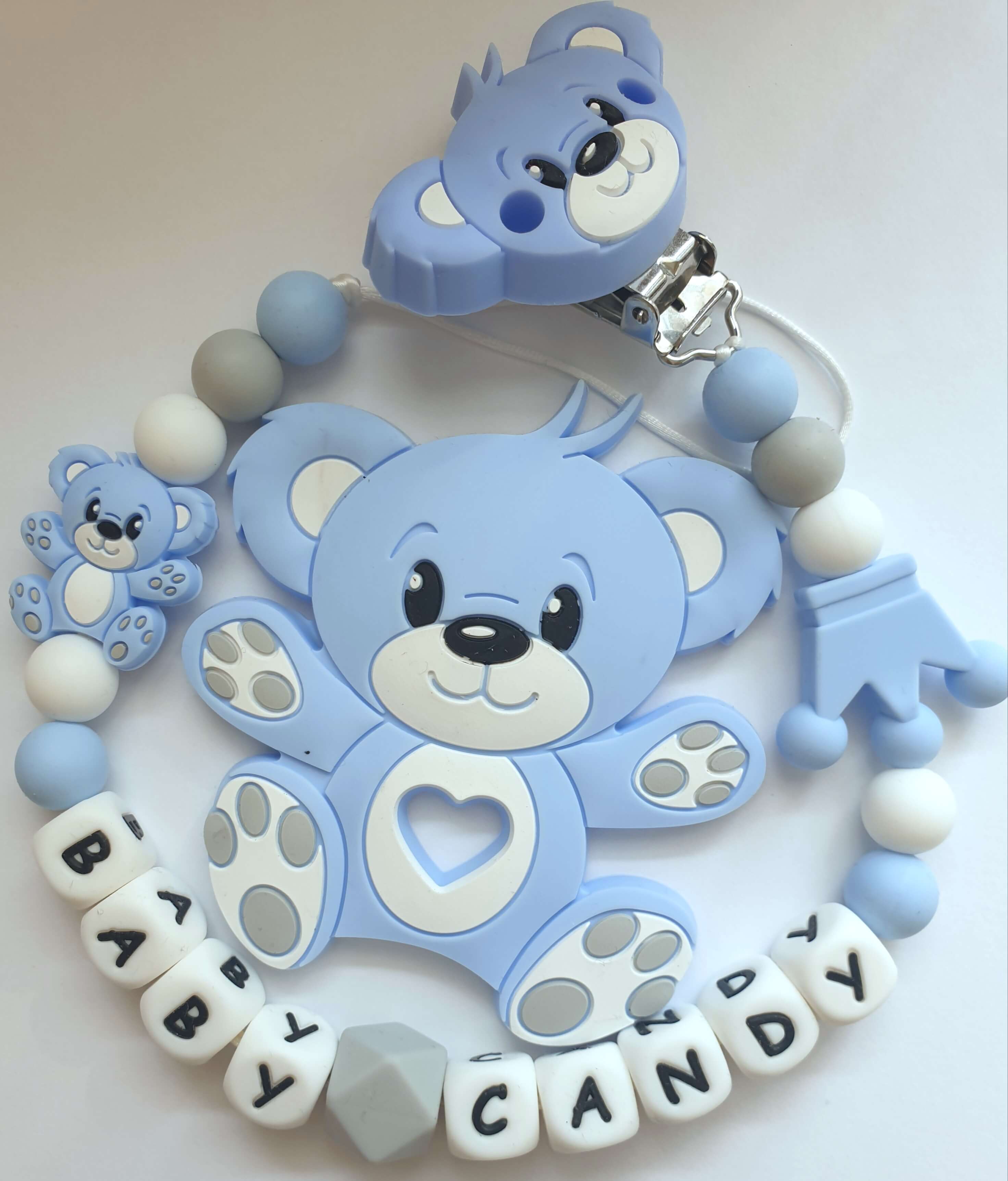 Baby Candy čiulptuko laikiklis ir kramtukas