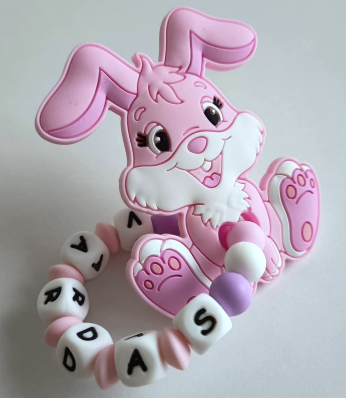 Silikoninis kramtukas su vardu