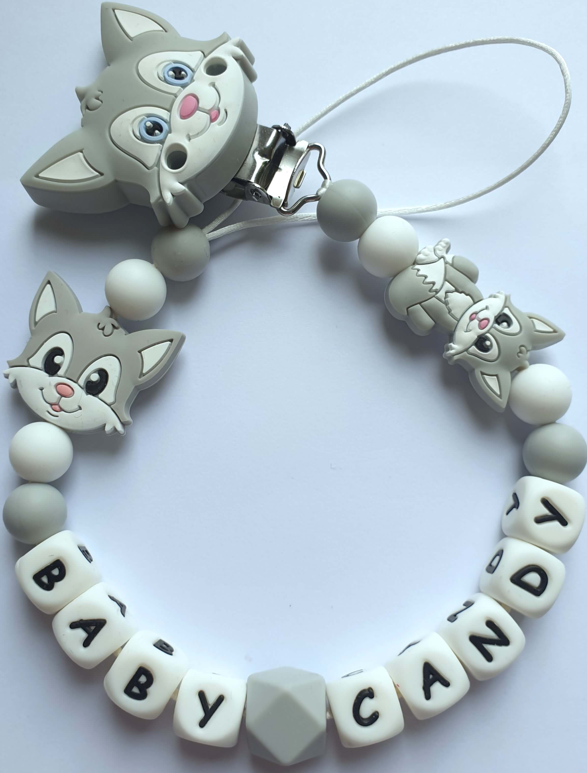 Silikoninis čiulptuko/kramtuko laikiklis