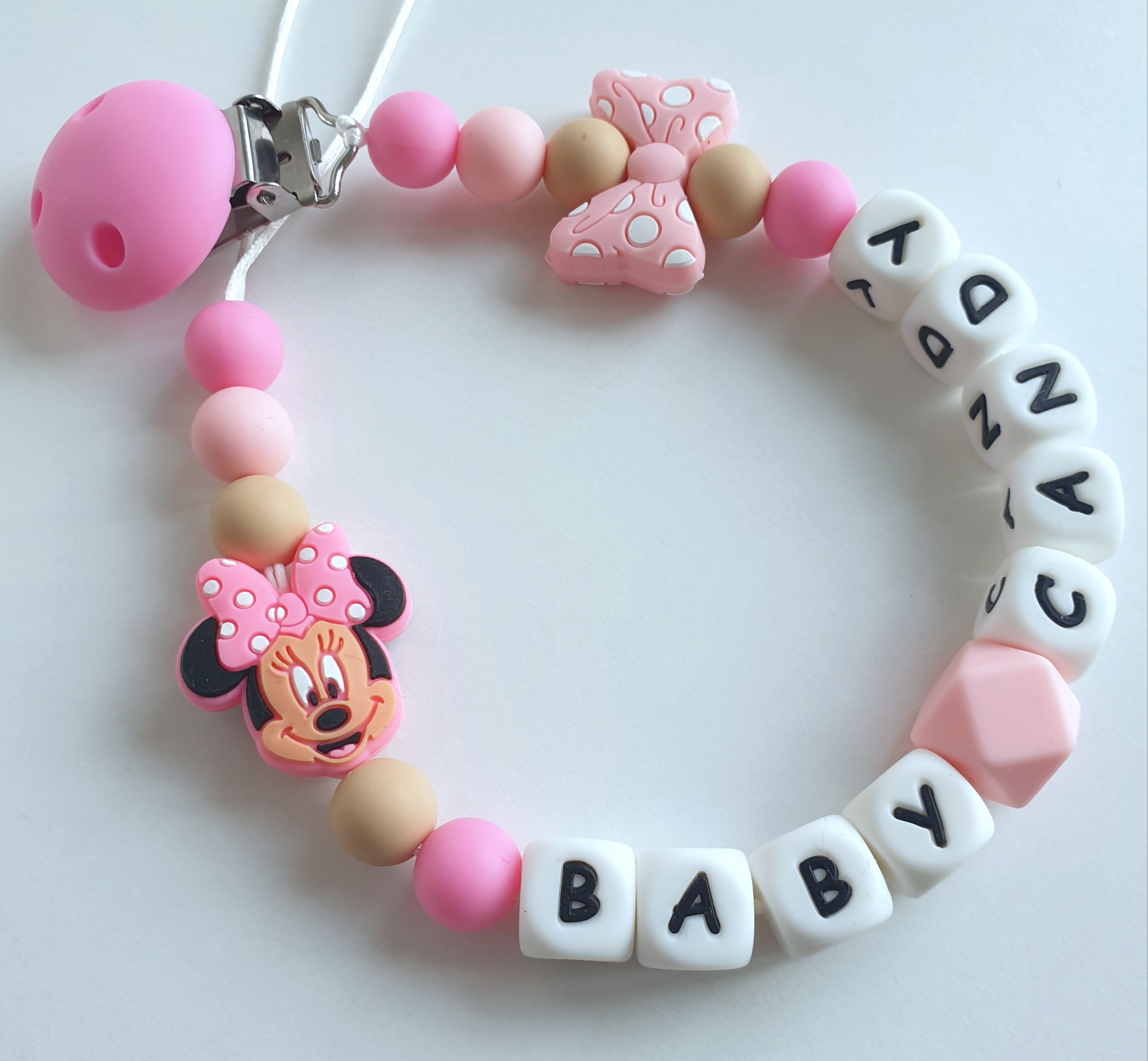 Silikoninis čiulptuko laikiklis