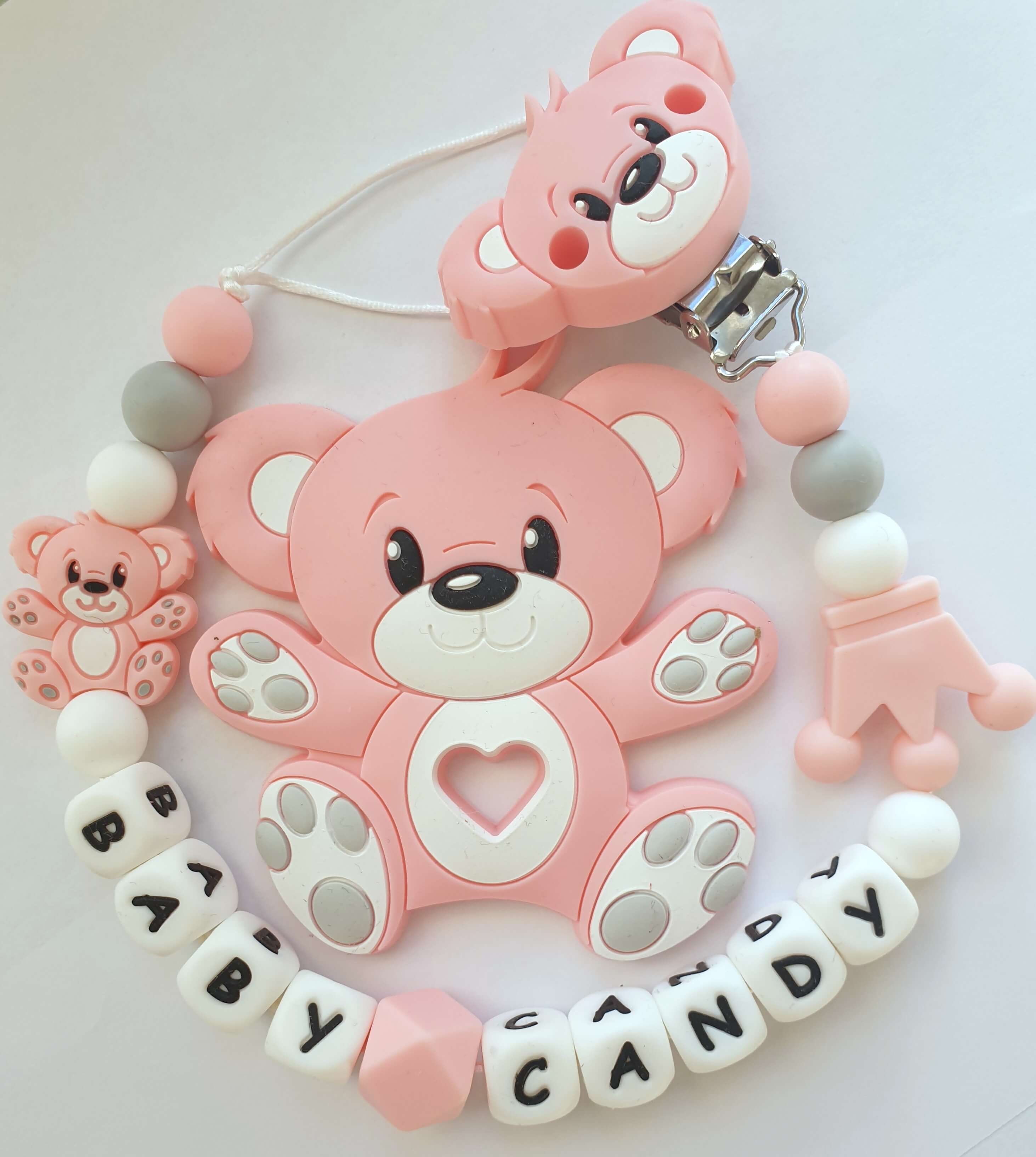 Baby Candy čiulptuko laikiklis ir kramtukas