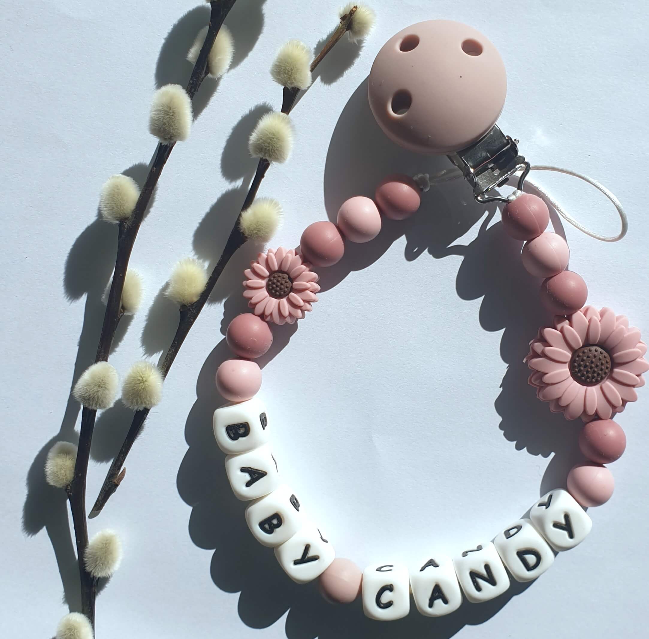 Silikoninis čiulptuko laikiklis