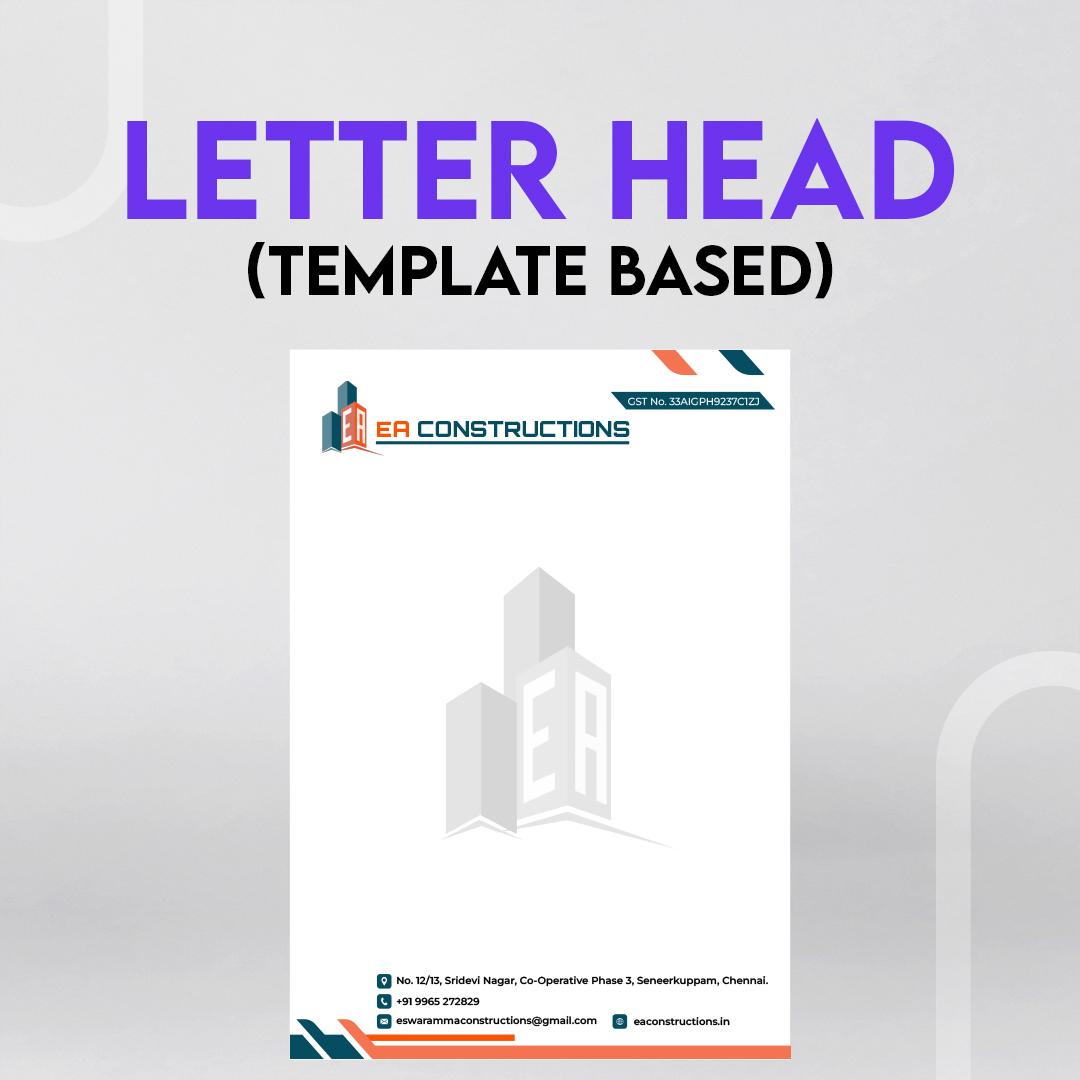Letterhead (Template Based)