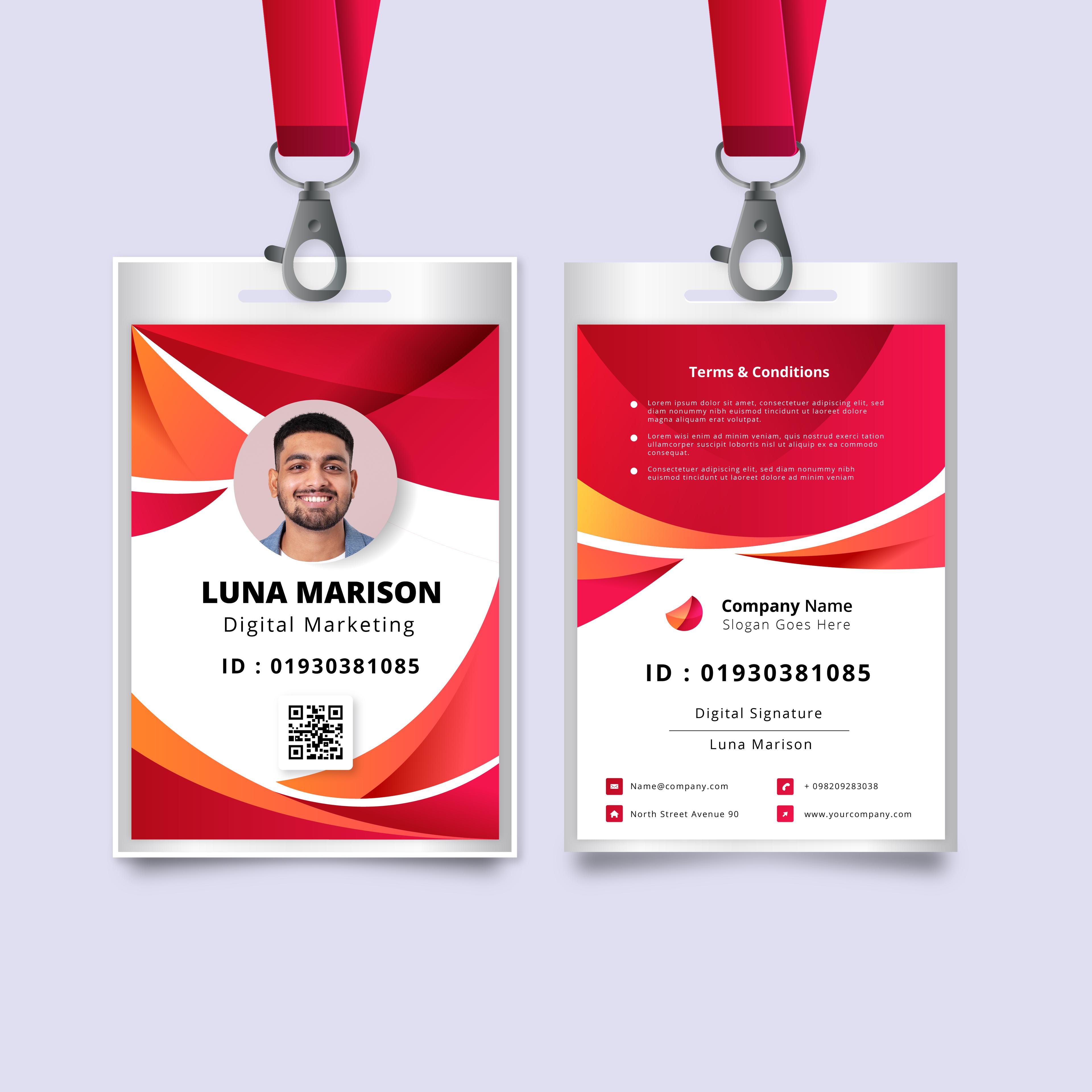 ID Card (Template Based)