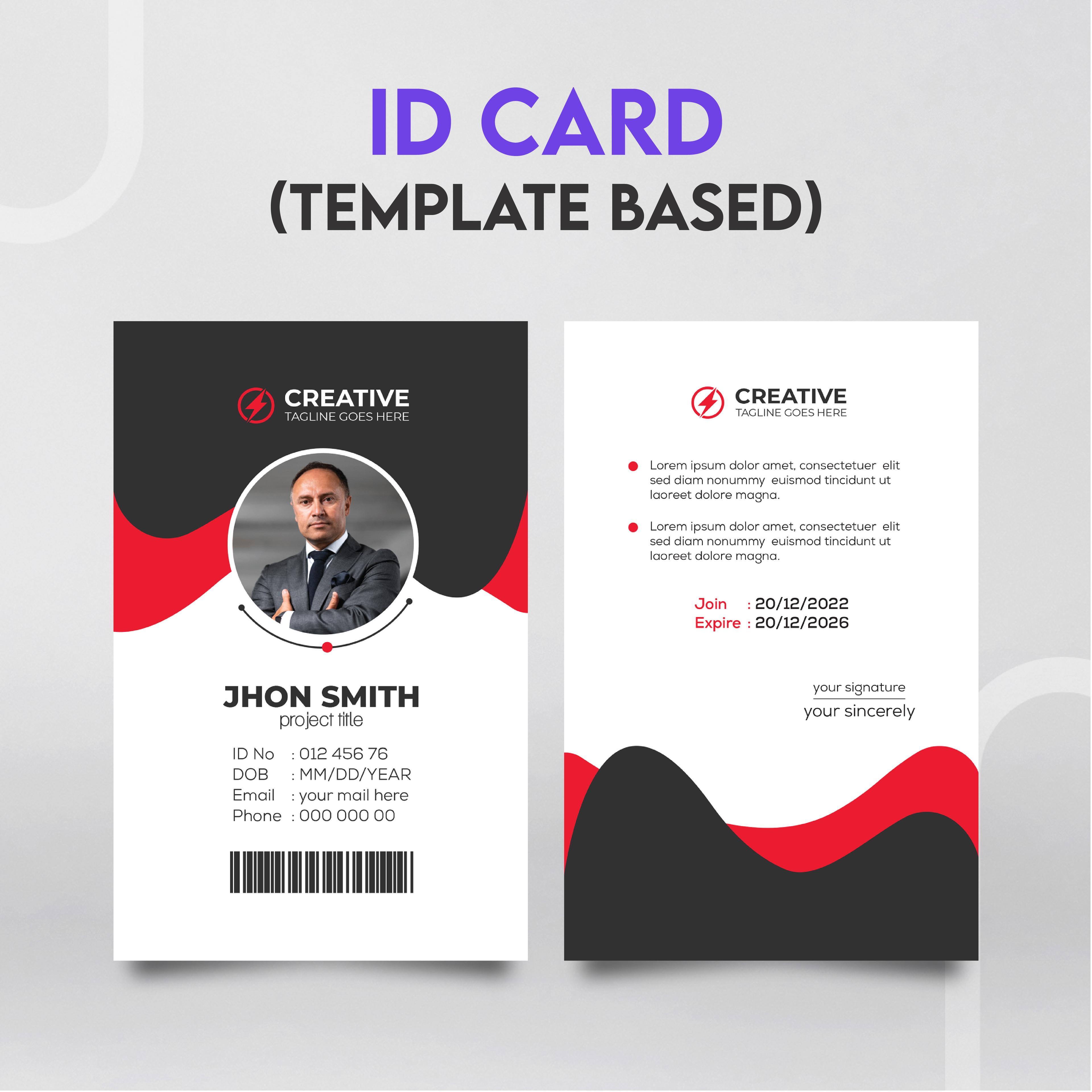 ID Card (Template Based)