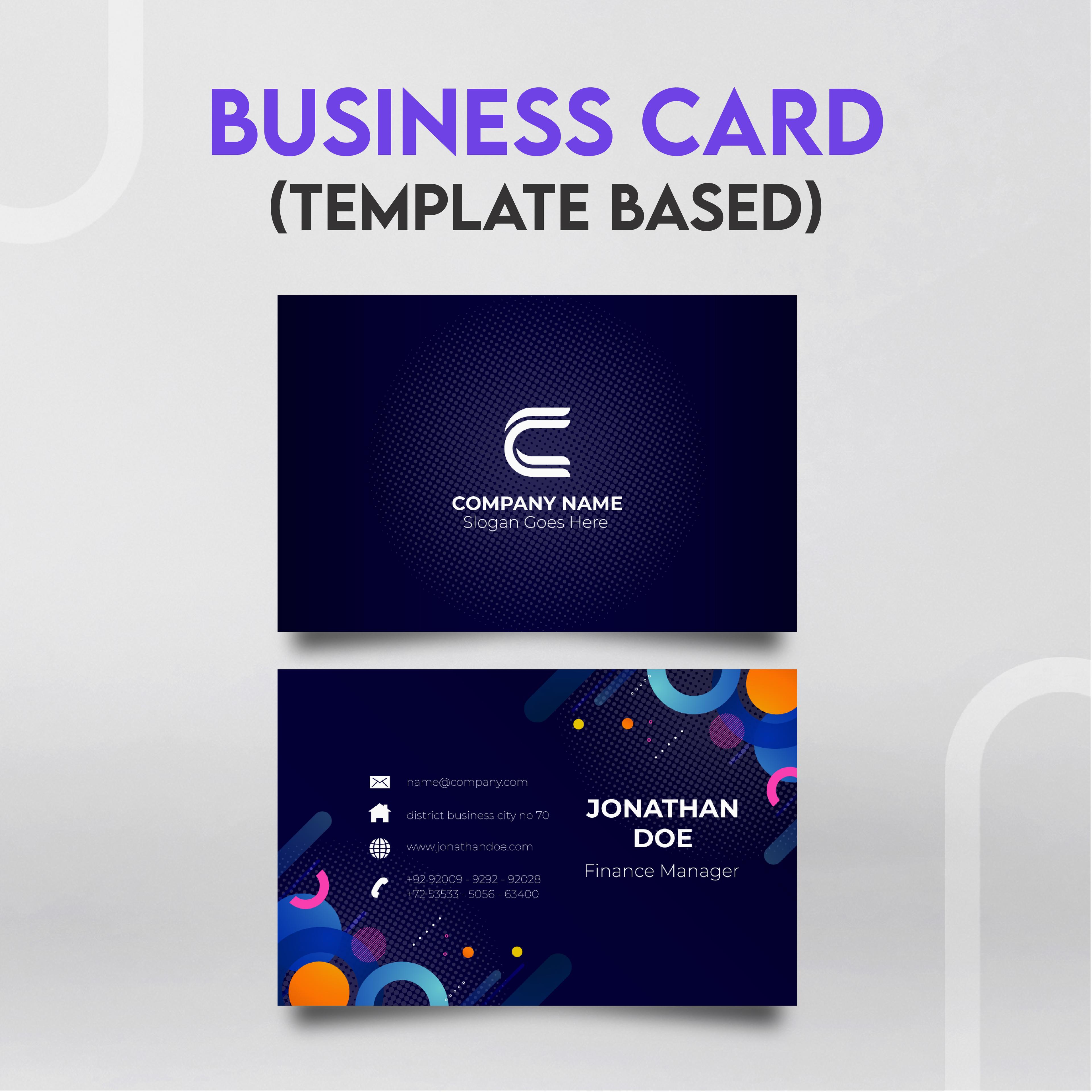 Visiting Card (Template Based)