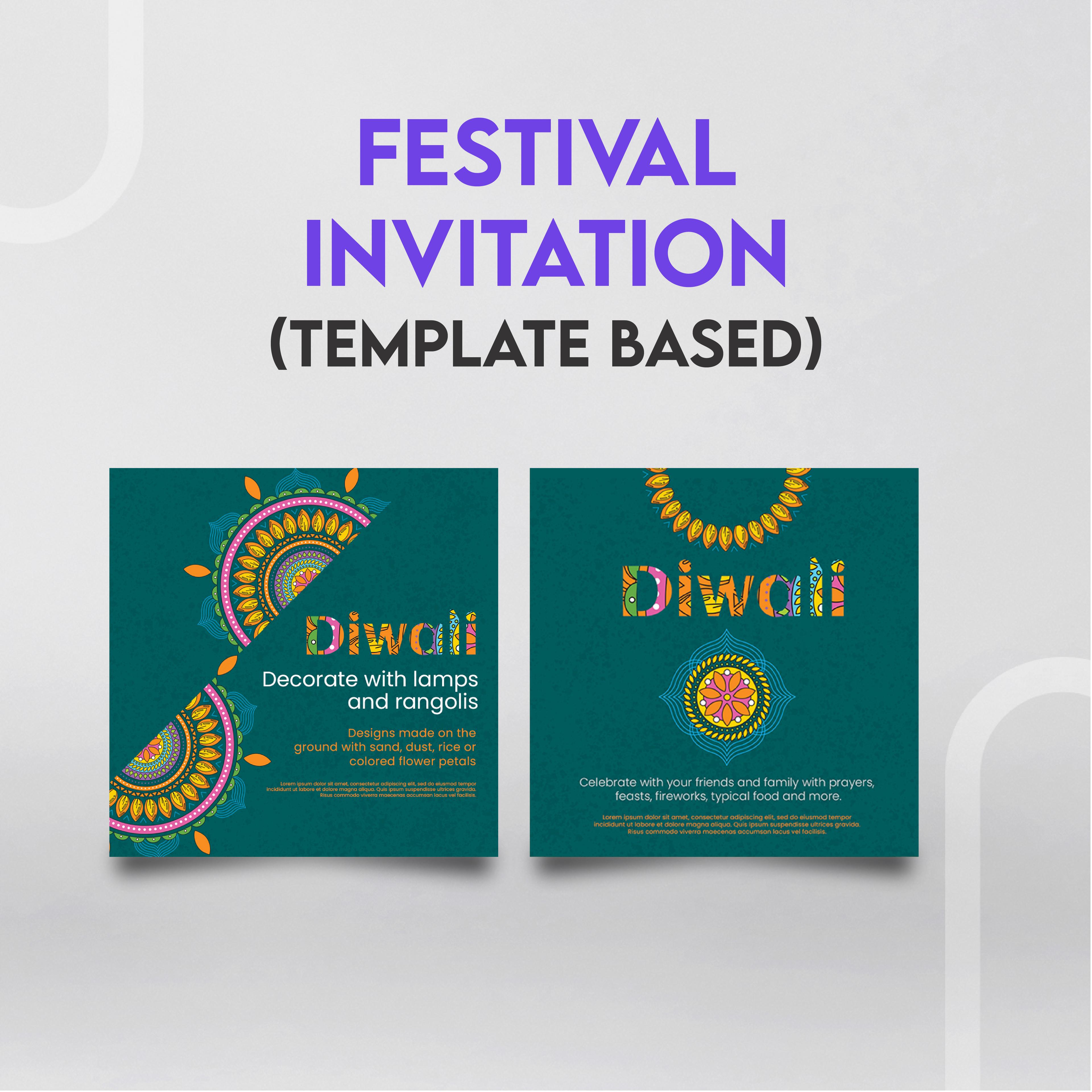 Festival Invitation (Template Based)