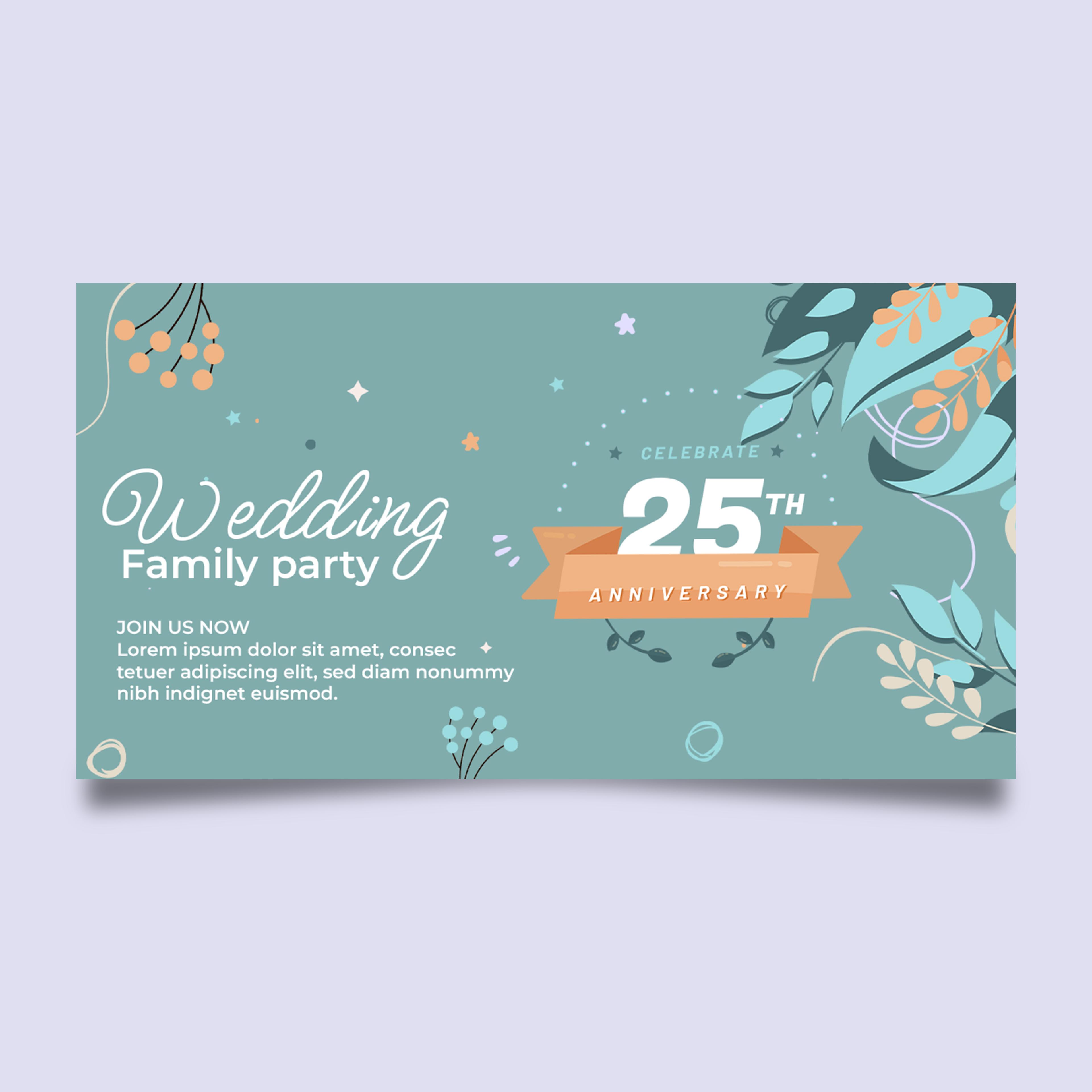 Anniversary Invitation (Template Based)