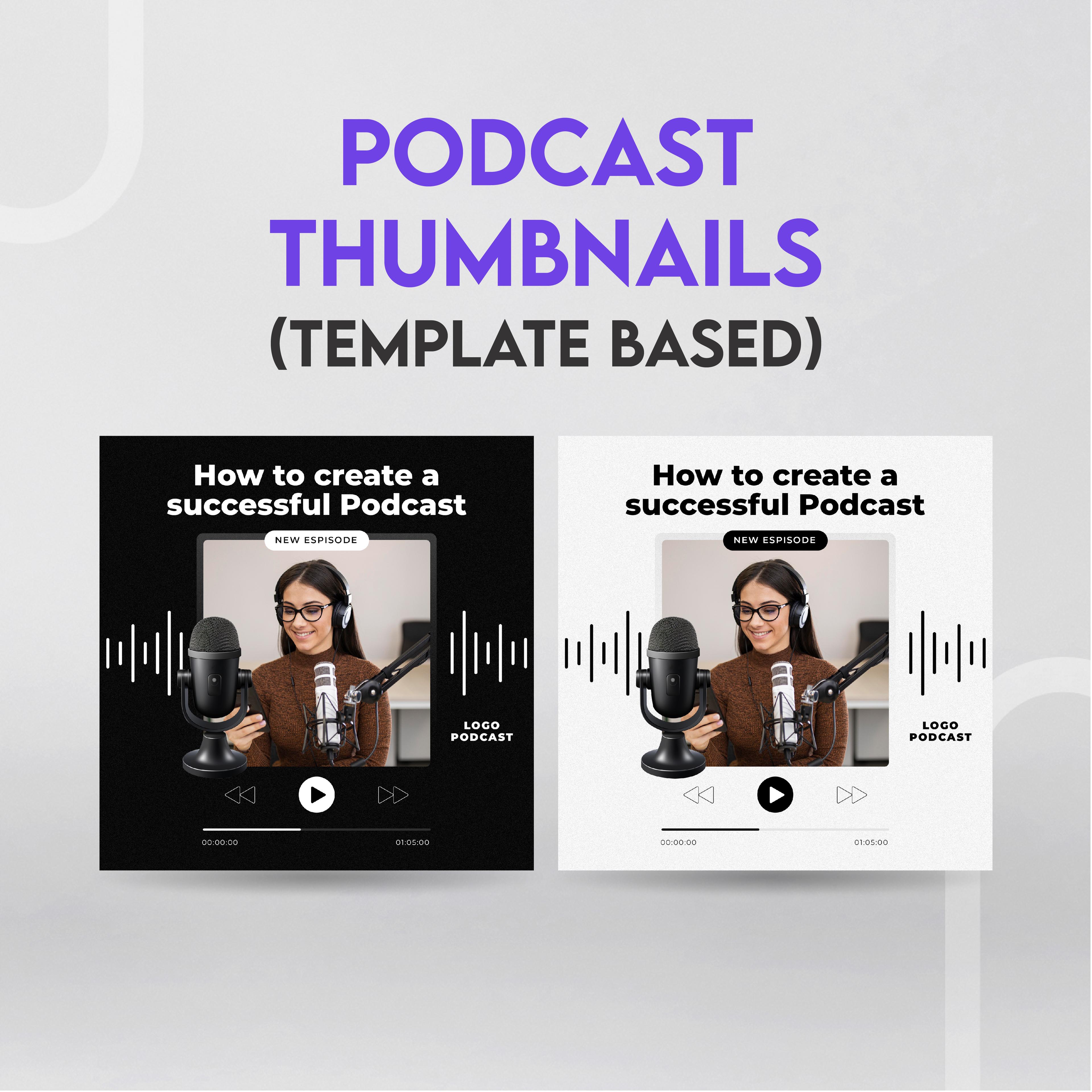 Podcast Thumbnail (Template Based)