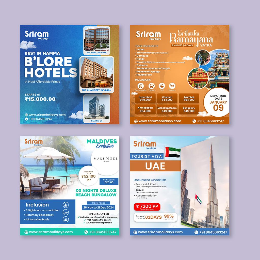 Social Media Creatives (10 Posts)