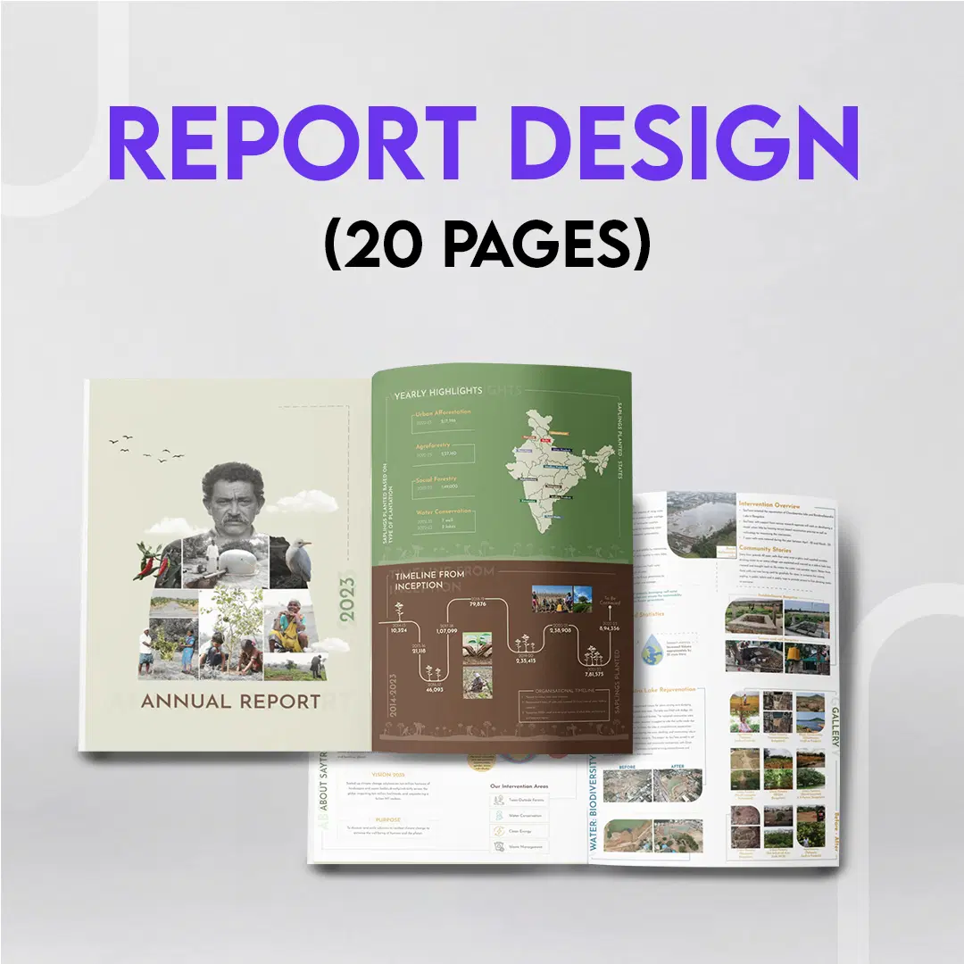 Report Design (20 pages)