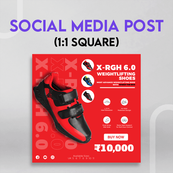 Custom Social Media Post Design (1:1 Square)