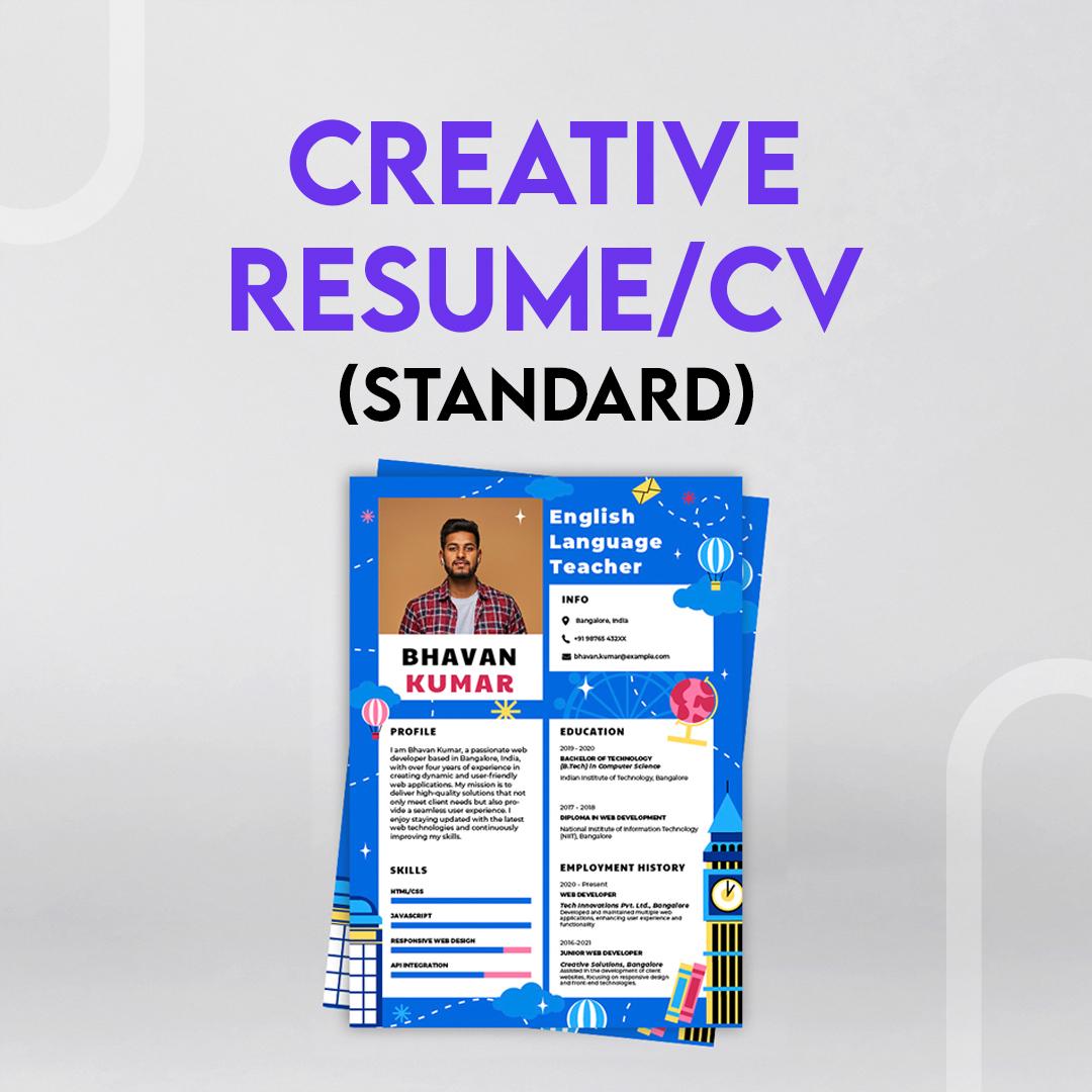 Creative Resume/CV Design