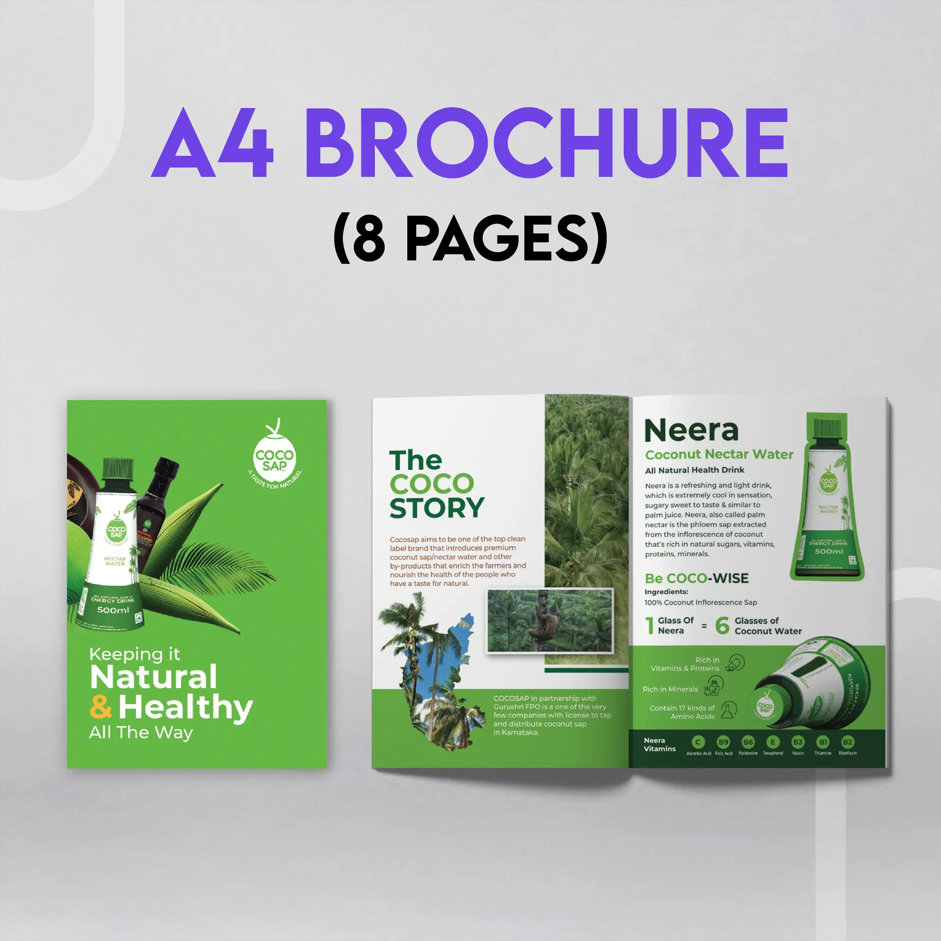 Custom A5 Brochure Design (8 pages)