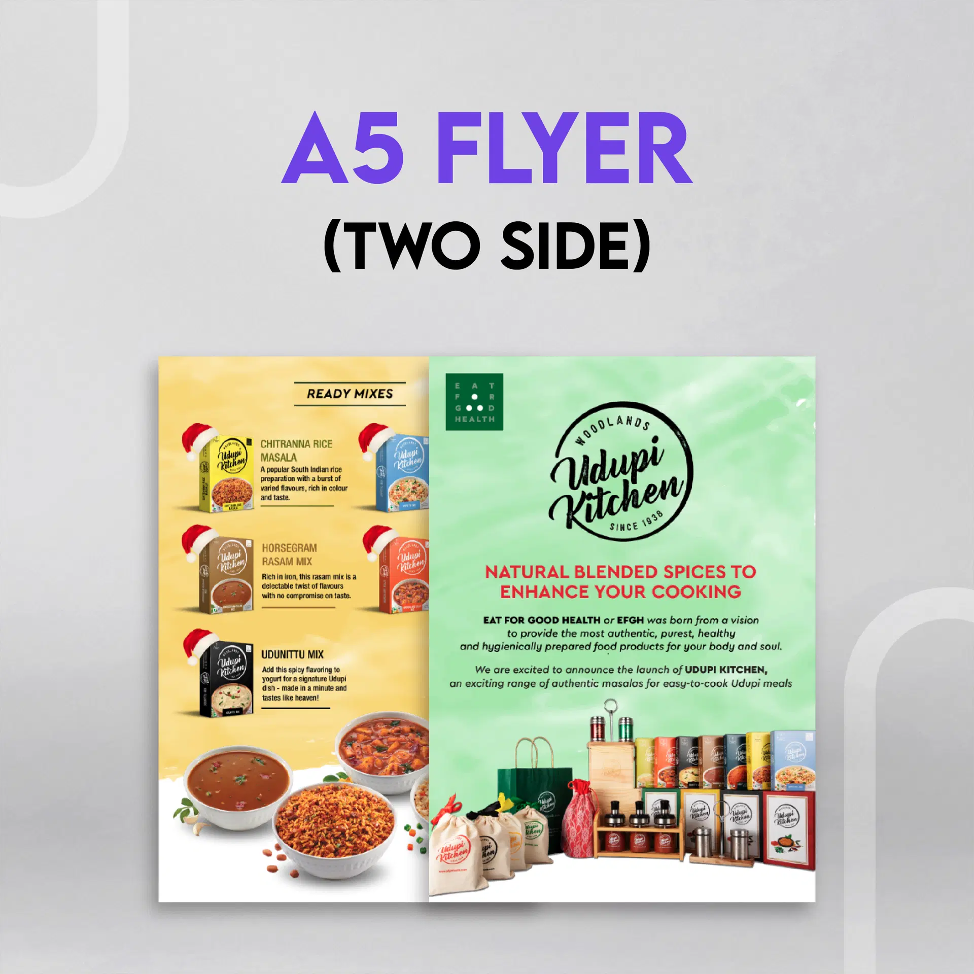 Custom A5 Flyer Design (Two Side)