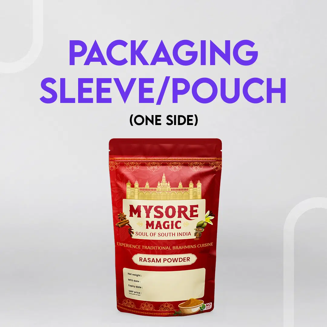 Packaging Sleeve/Pouch (One Side)