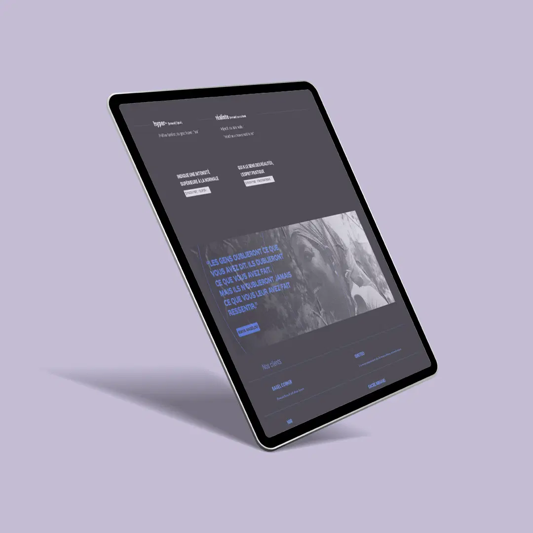 Website/Landing Page Design (1 Screen)