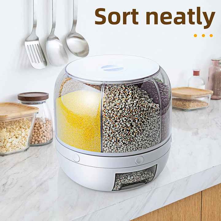 Smarter Lebensmittelaufbewahrungsbehälter 6 in 1  /  Smart food storage container 6 in 1
