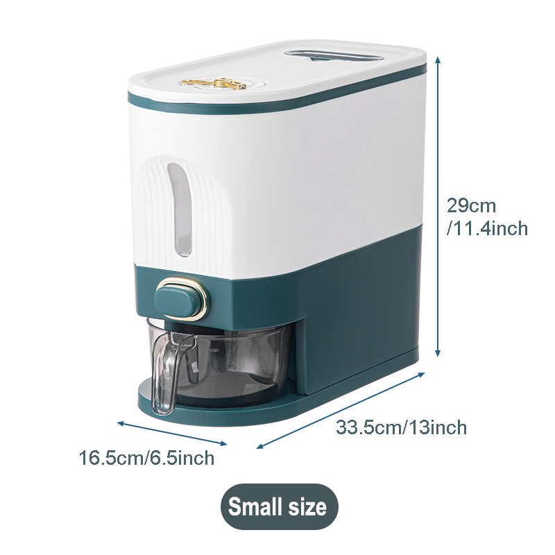 Lebensmittelaufbewahrungsbehälter für z.B. Reis  /  Food storage containers for e.g. rice