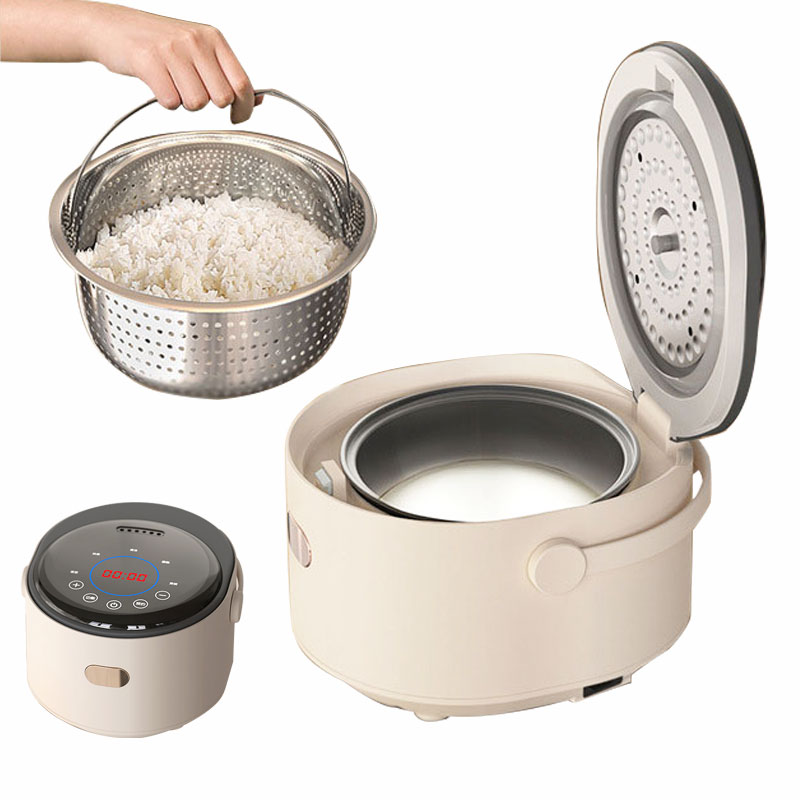  Hochwertiger 2,5L Multifunktions-Reiskocher mit Edelstahl-Innentopf / High-quality 2.5 litre multifunctional rice cooker with stainless steel inner pot