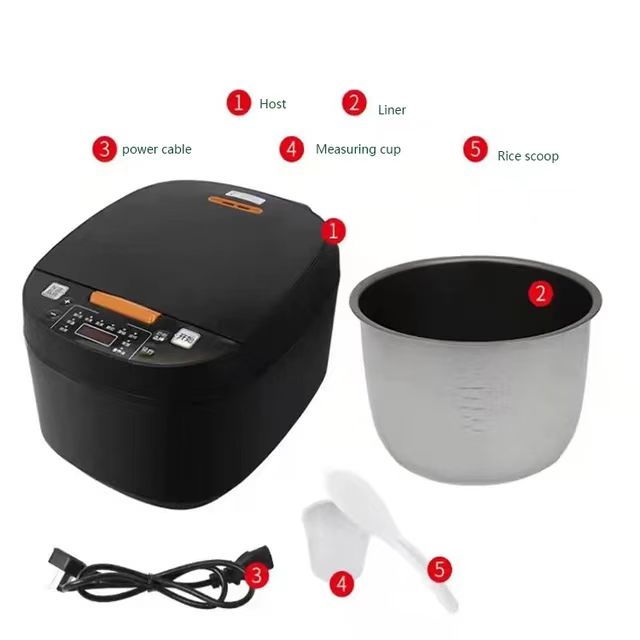 5L Hochwertiger Multifunktions-Digitaler Reiskocher / 5L High-quality multifunctional digital rice cooker