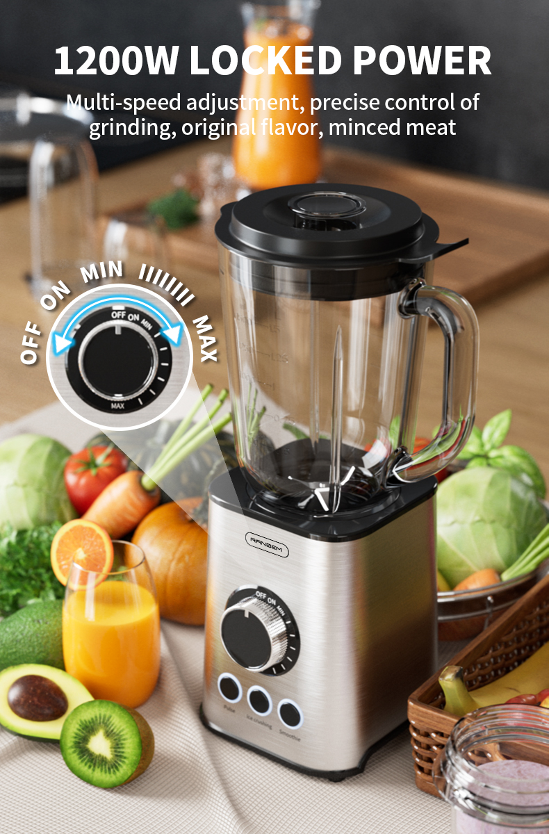 2-Gang 1000W professioneller Küchenmixer /  2-speed 1000W professional kitchen mixer