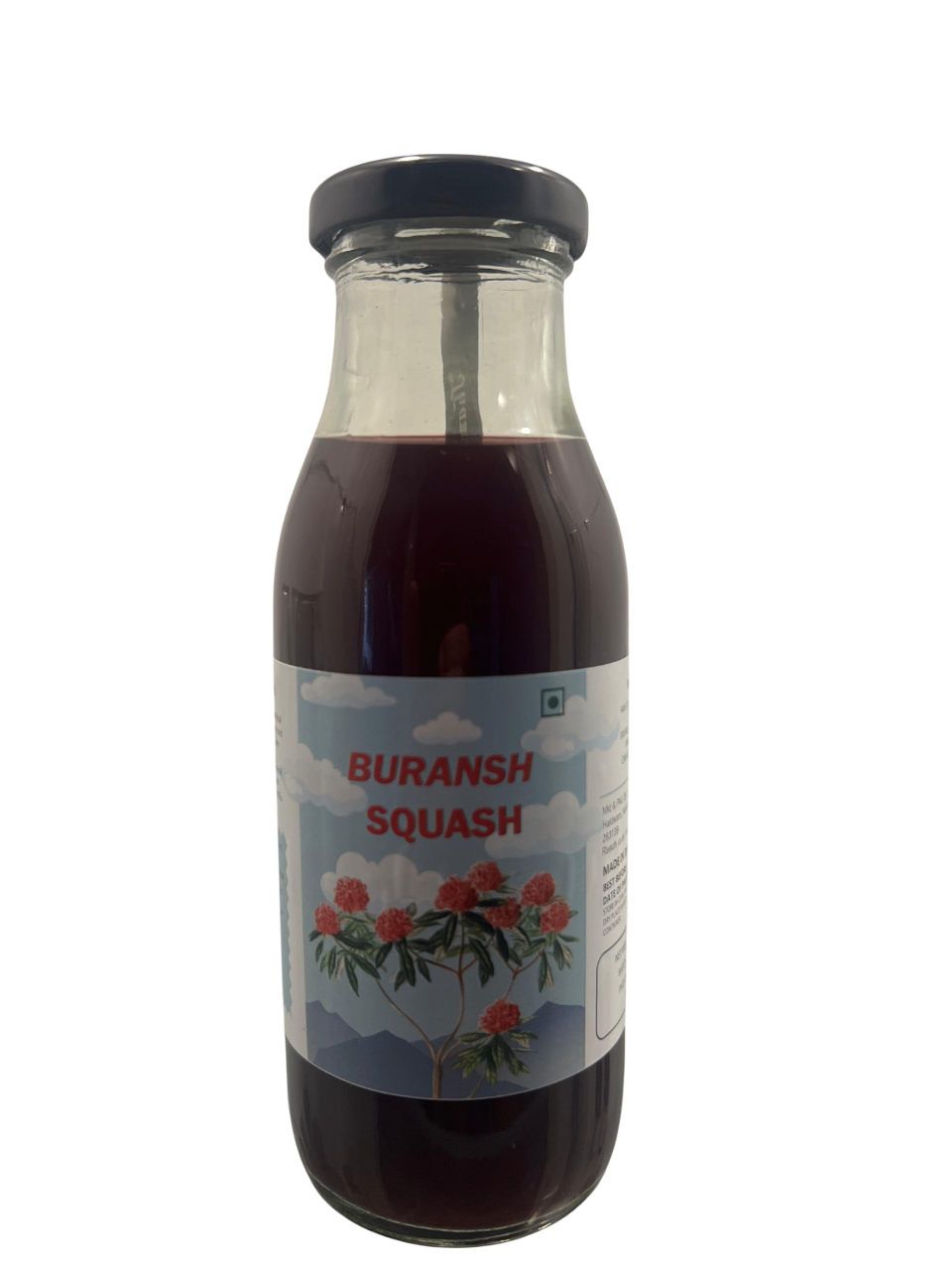 Rhododendron (Buransh) Squash – No Added Sugar (300ml)