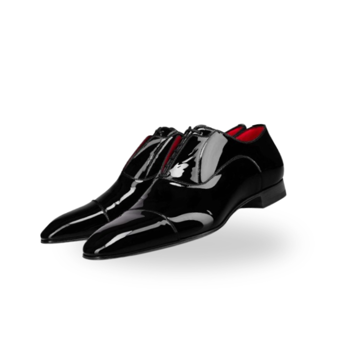 Black Patent Leather Dress Shoes