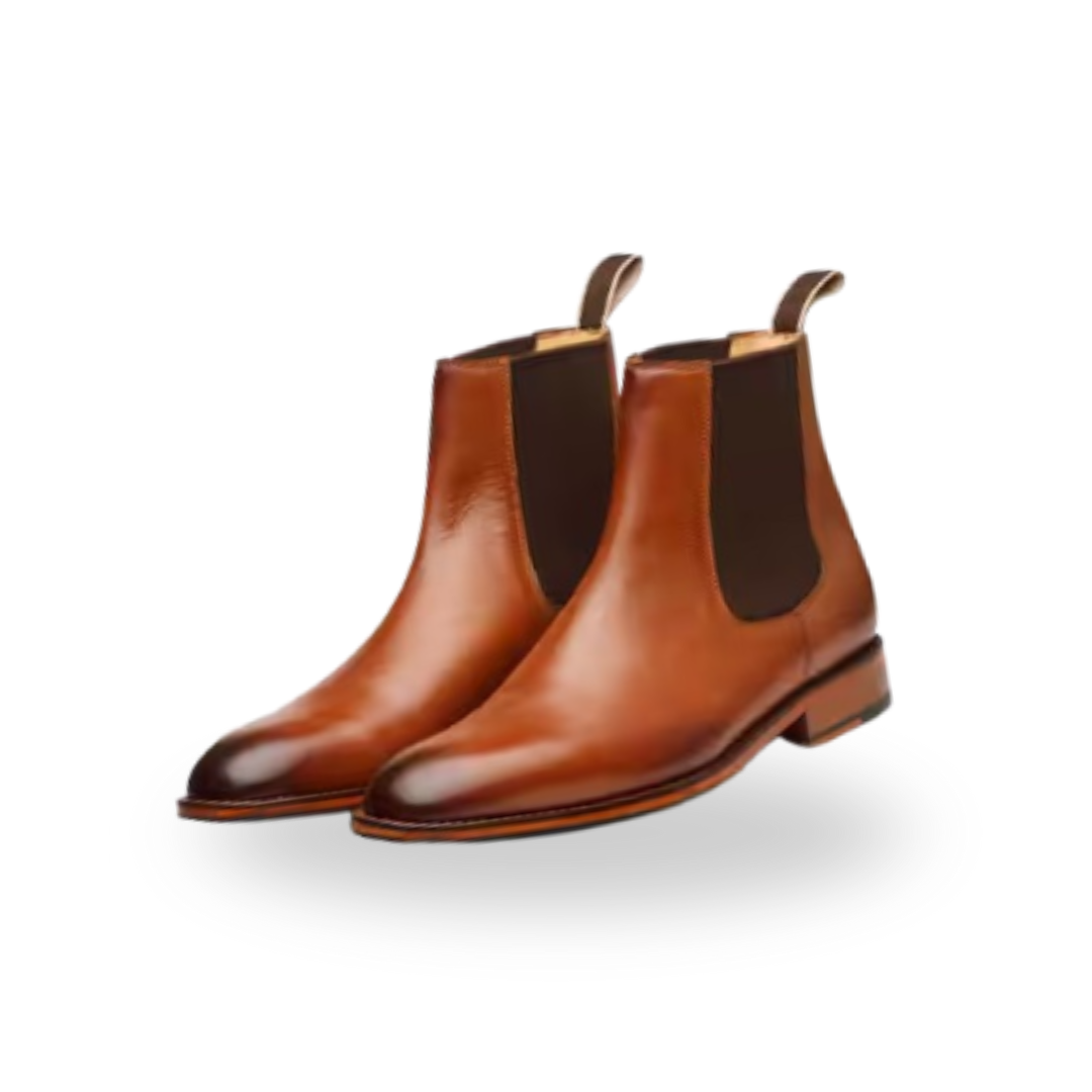 Men's Leather Chelsea Boots