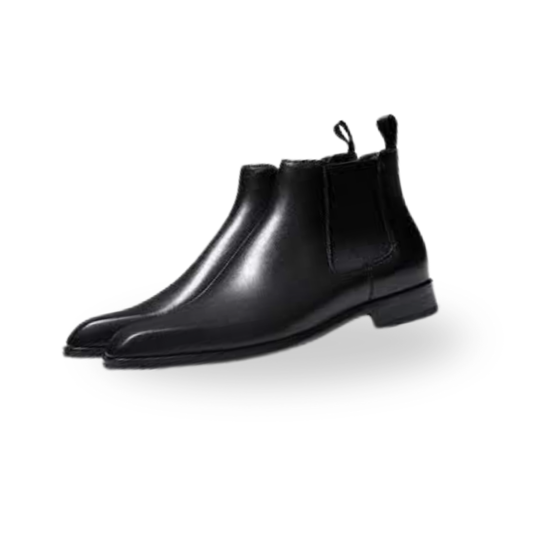 Classic Black Chelsea Boots
