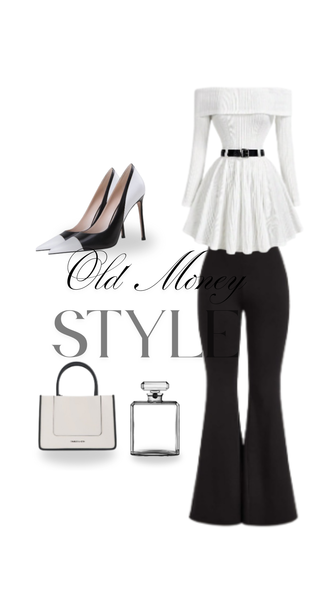 Elegant Peplum Outfit Set