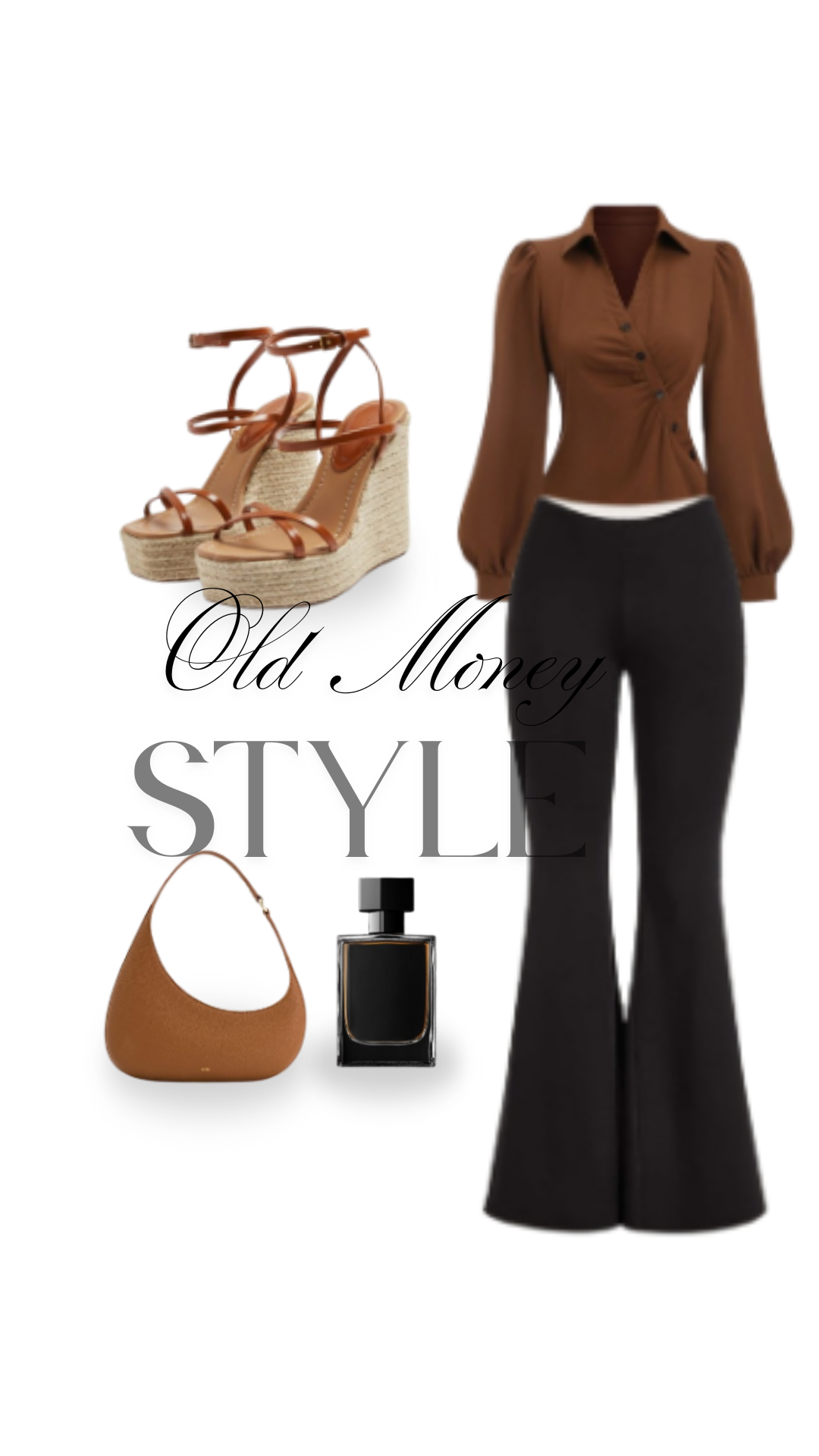 Elegant Brown Blouse