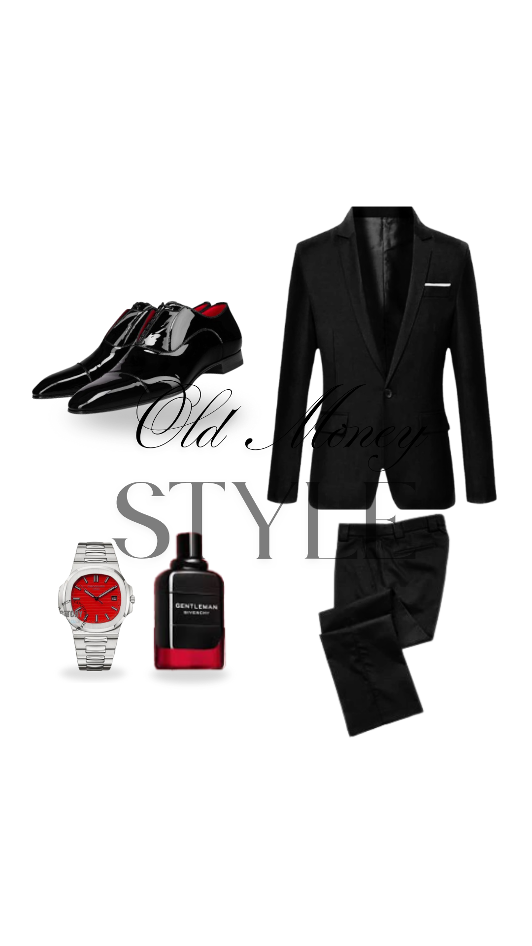 Classic Black Men's Suit